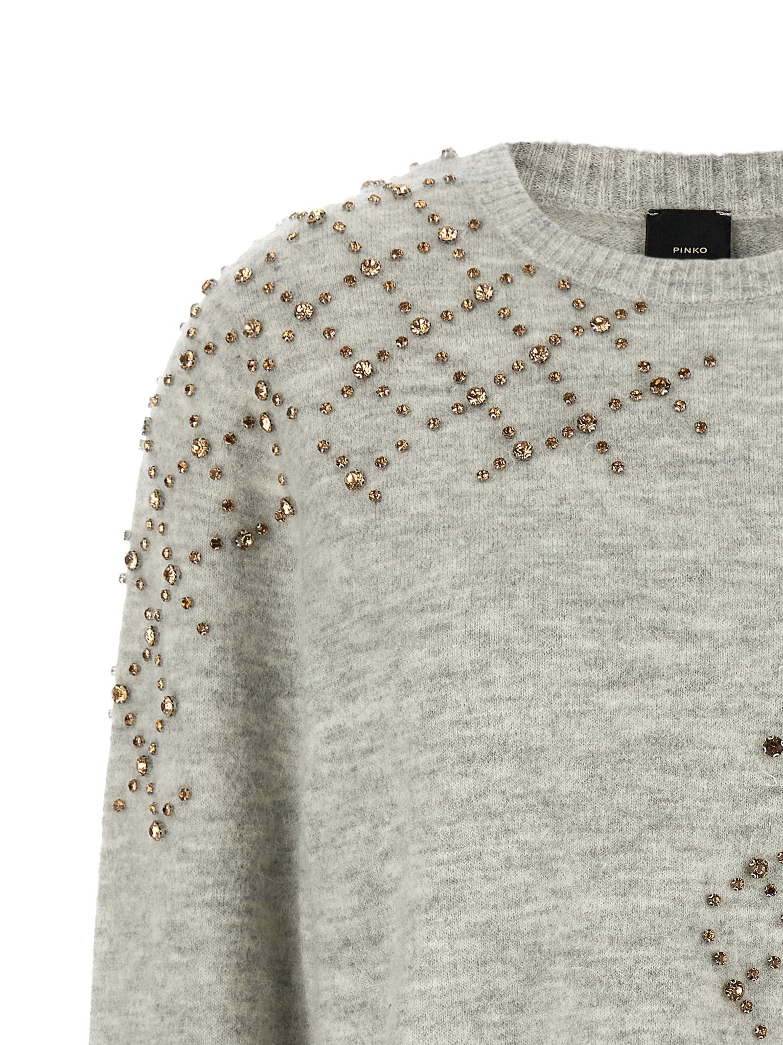 Pinko Rhinestone Sweater - view 3