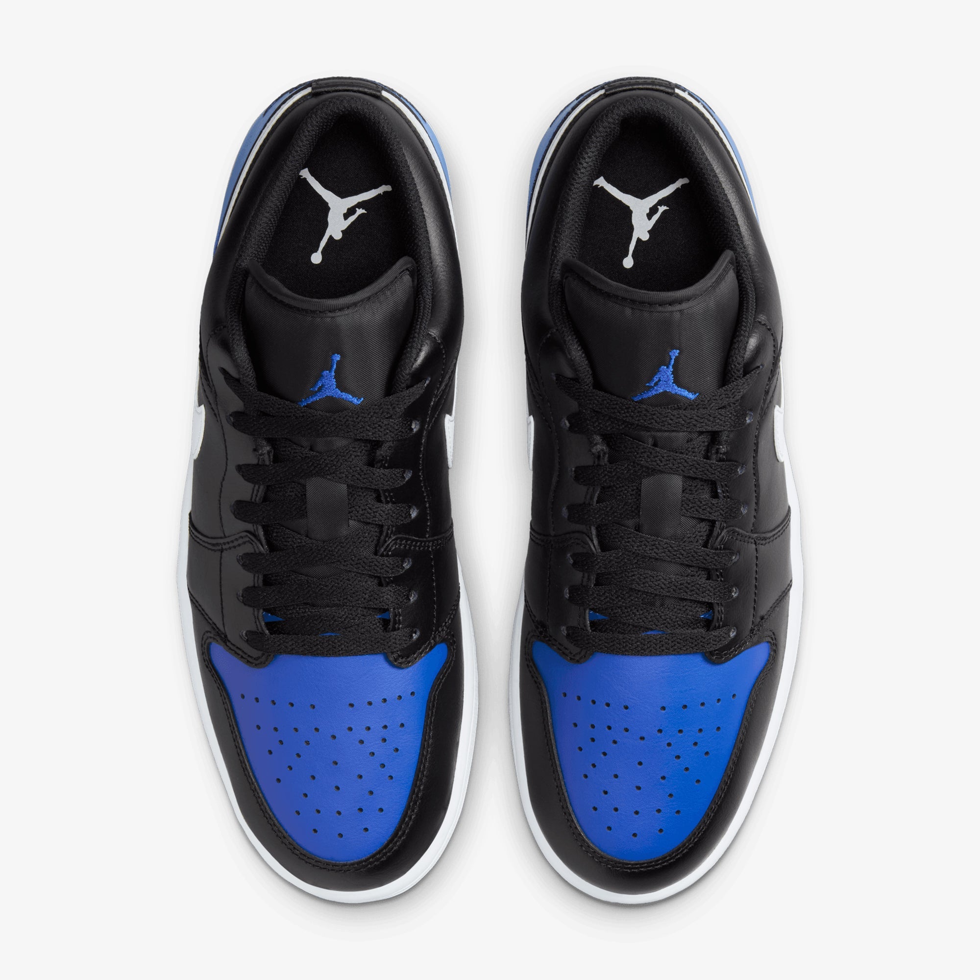 Jordan | Air Jordan 1 Low { Black/white-game Royal - view 2