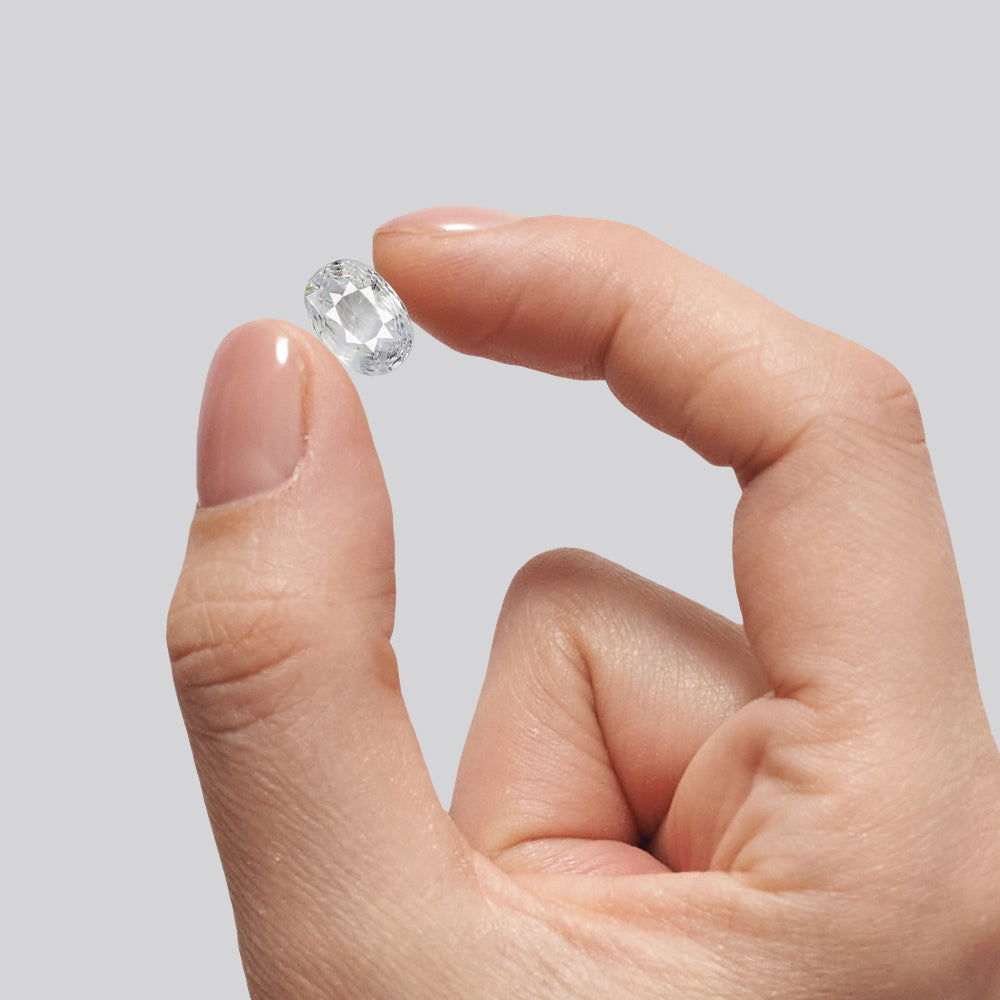 Gemsmantra White Sapphire (5.74 ratti) - view 3