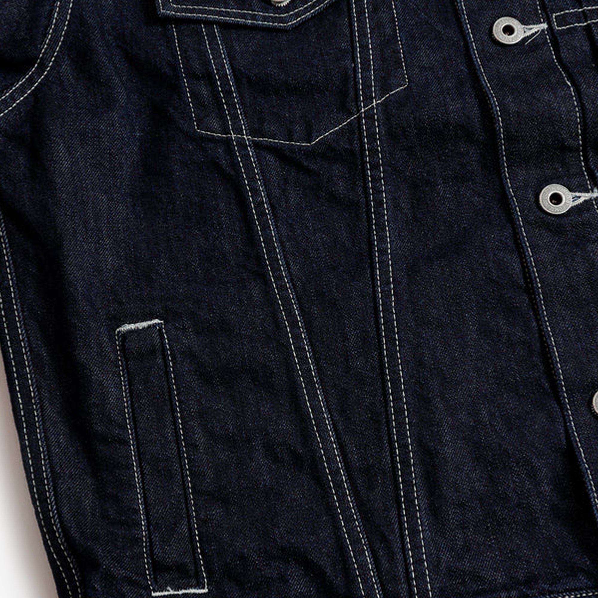 Fdmtl | Denim Jacket Rinse { Indigo - view 8