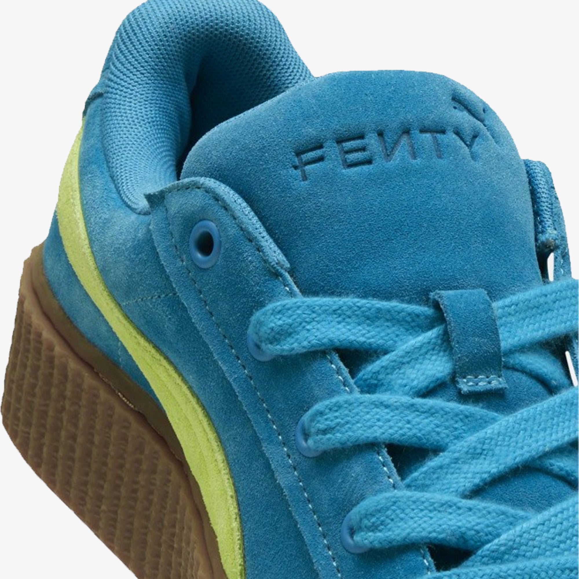 Puma | FENTY x PUMA CREEPER PHATTY { BLUE/LIME/POW-GUM - view 2