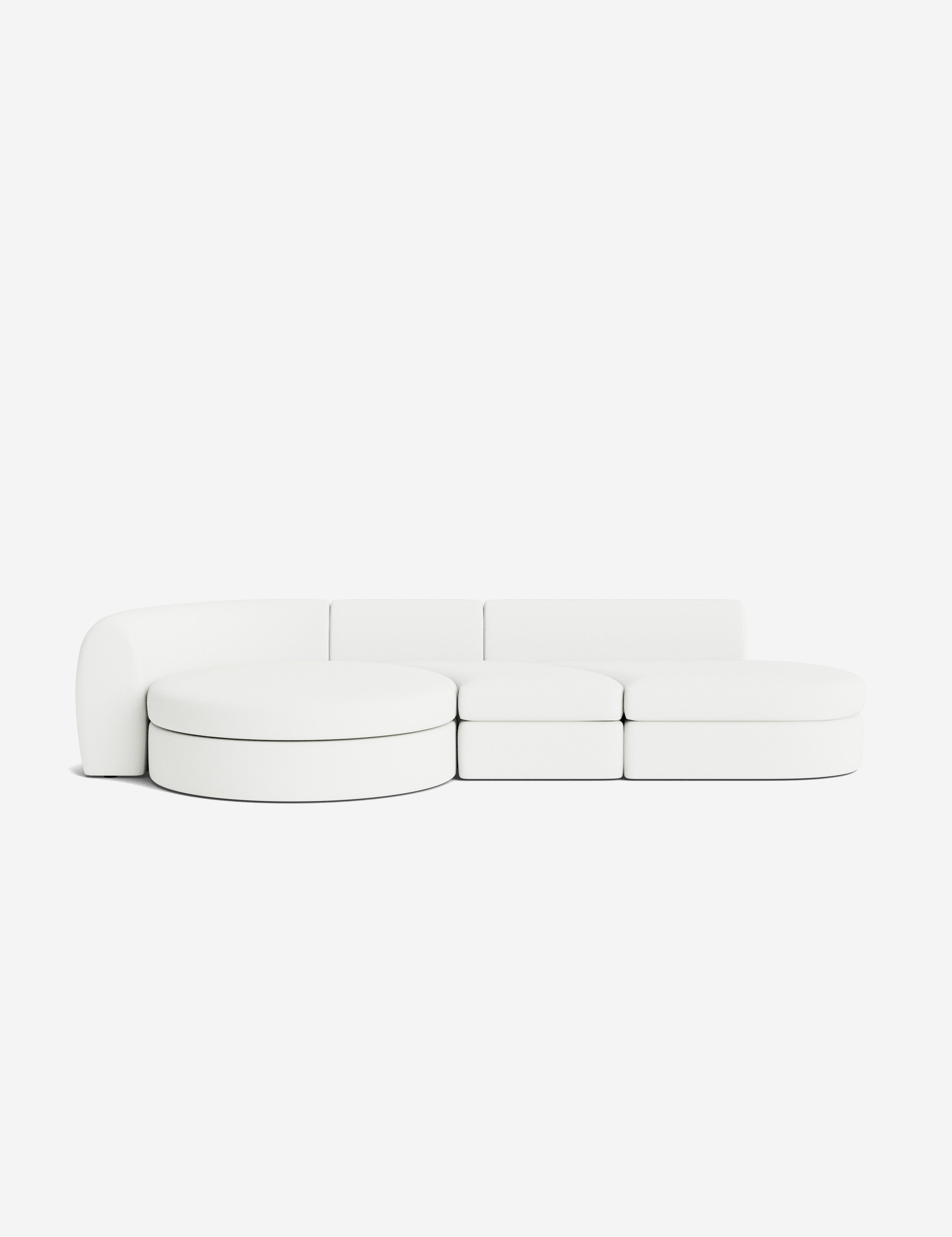 Lulu and Georgia Buckley Modular Chaise Sectional Sofa - view 119