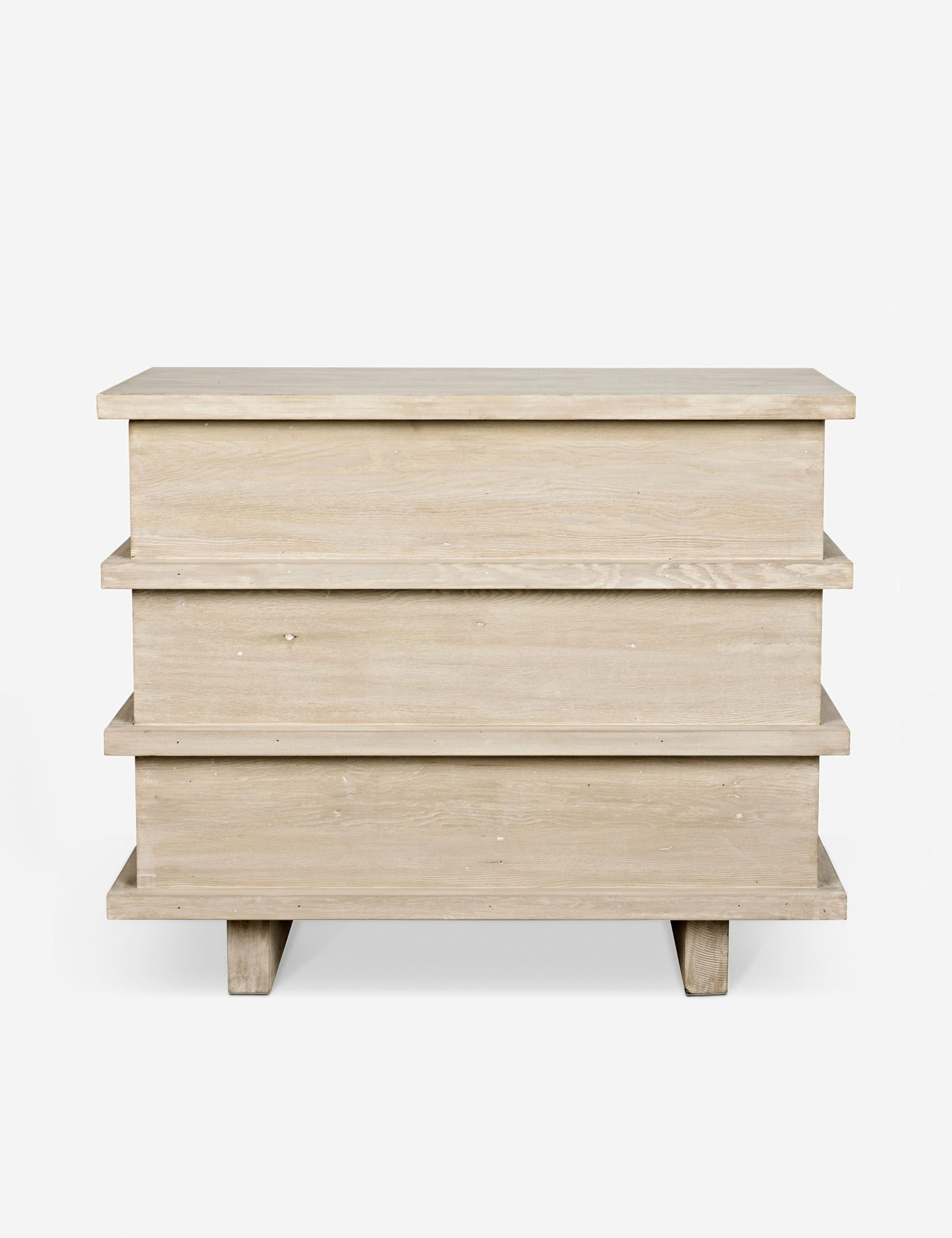 Lulu and Georgia Corliss 3-Drawer Dresser, White Wash