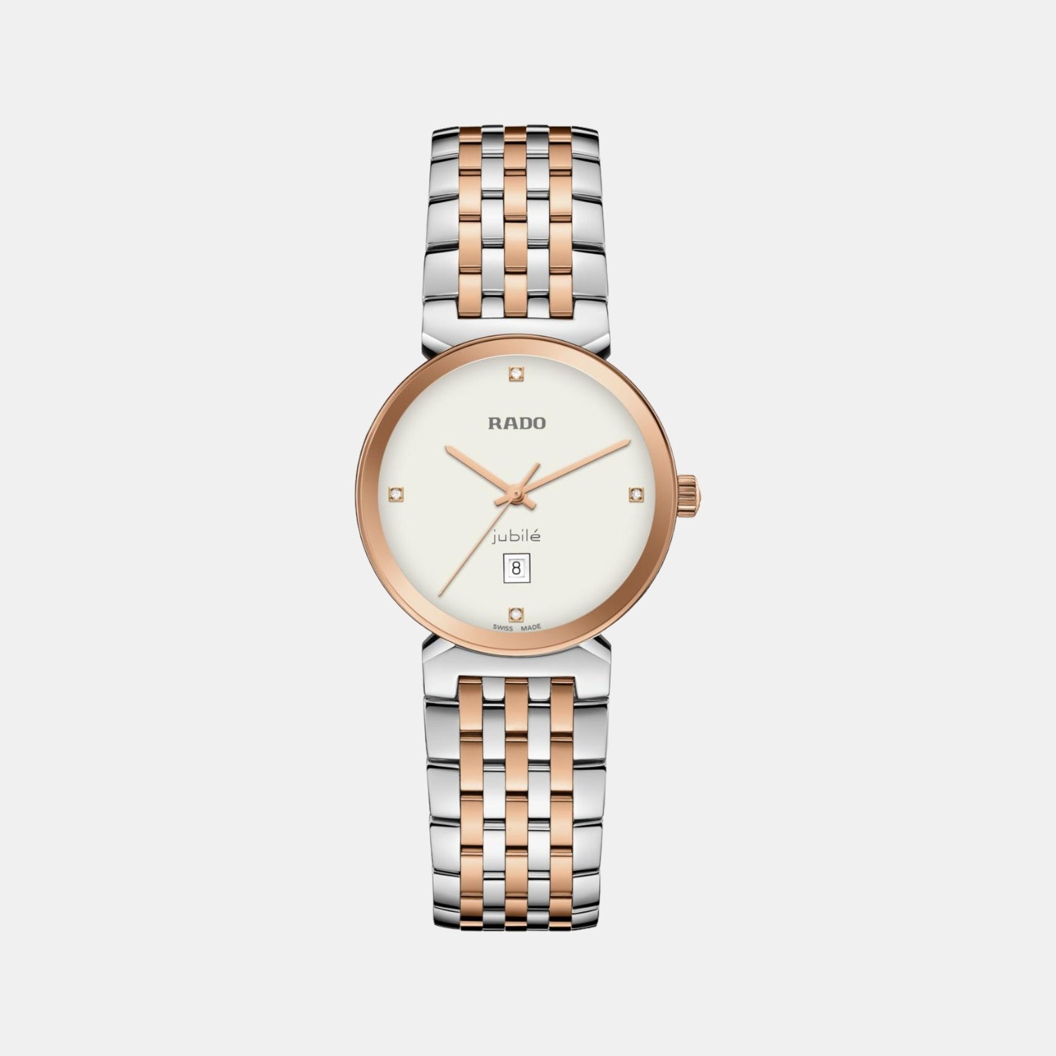 Rado Florence Women Quartz White Dial Analog Stainless Steel Watch R48913723
