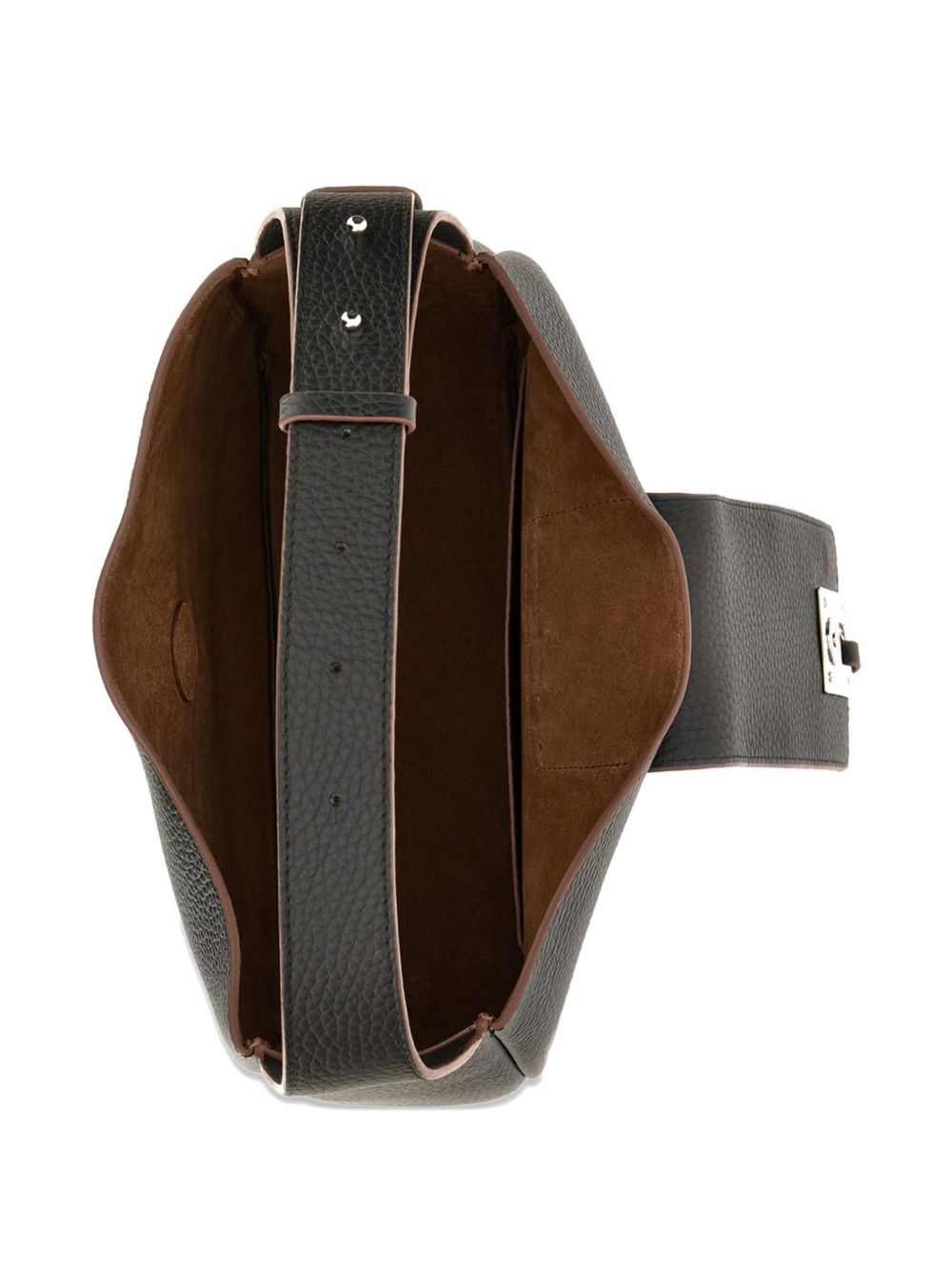 Hogan Trend Black Hobo Bag – Calfskin 100% - view 4