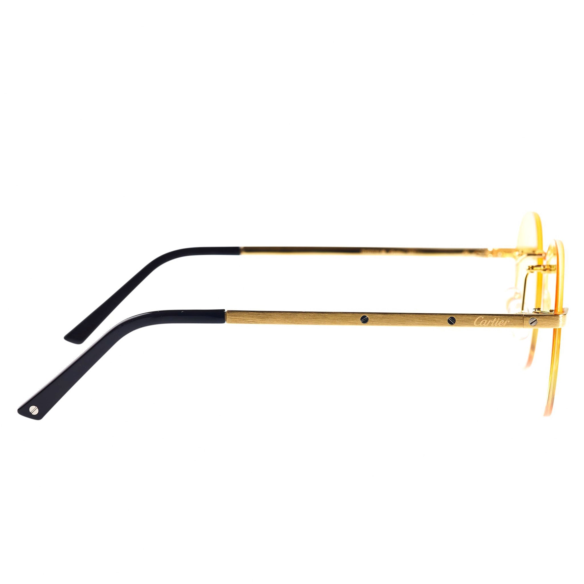 Cartier Eyewear Custom CT0167O Santos De Cartier Rimless Sunglasses - view 2