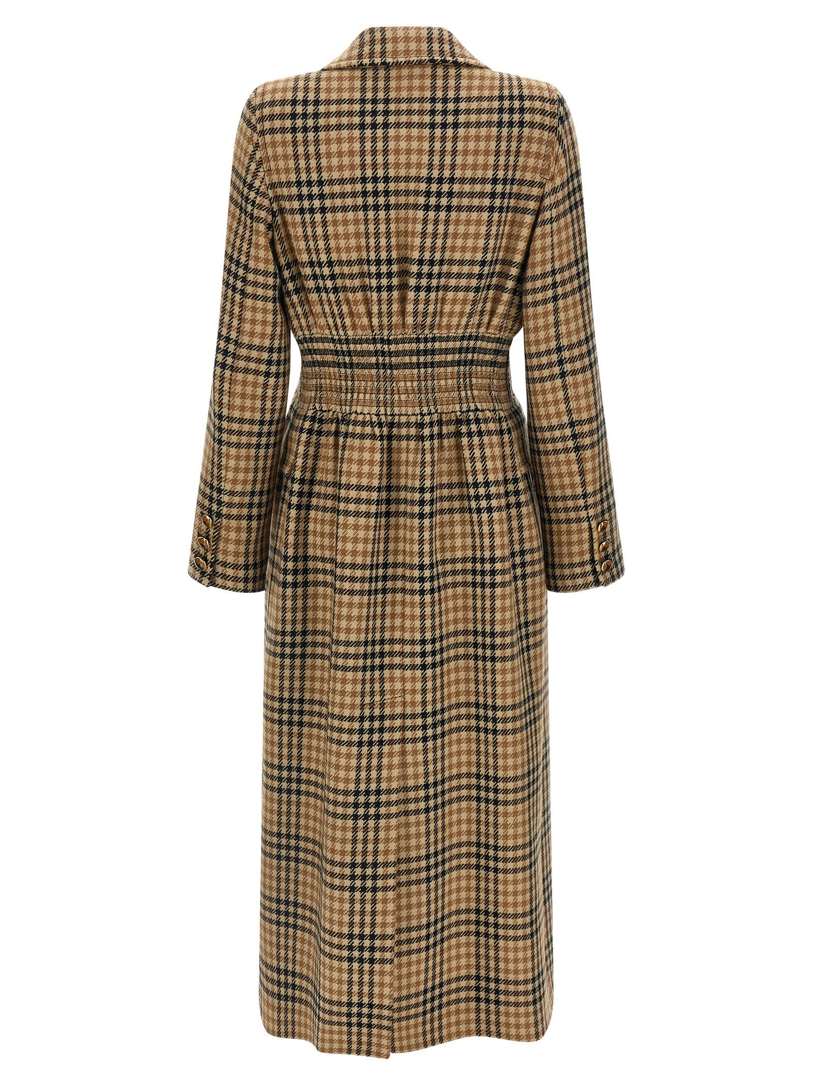 Valentino Garavani Houndstooth Wool Coat – 100% virgin wool - view 2