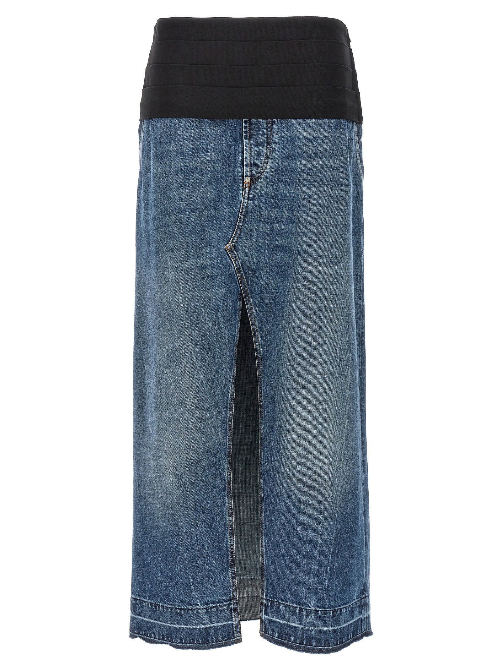 Stella Mccartney Tuxedo Band Skirt – 100% cotton