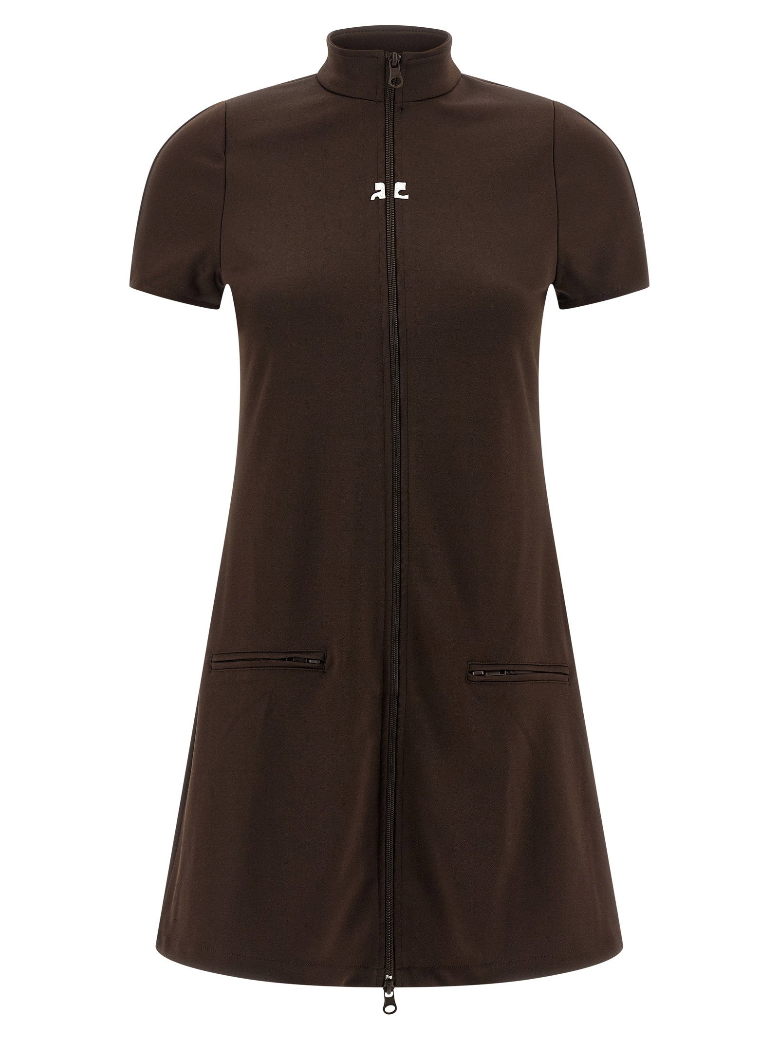 Courreges Interlock Tracksuit Mini Dress – 100% polyester