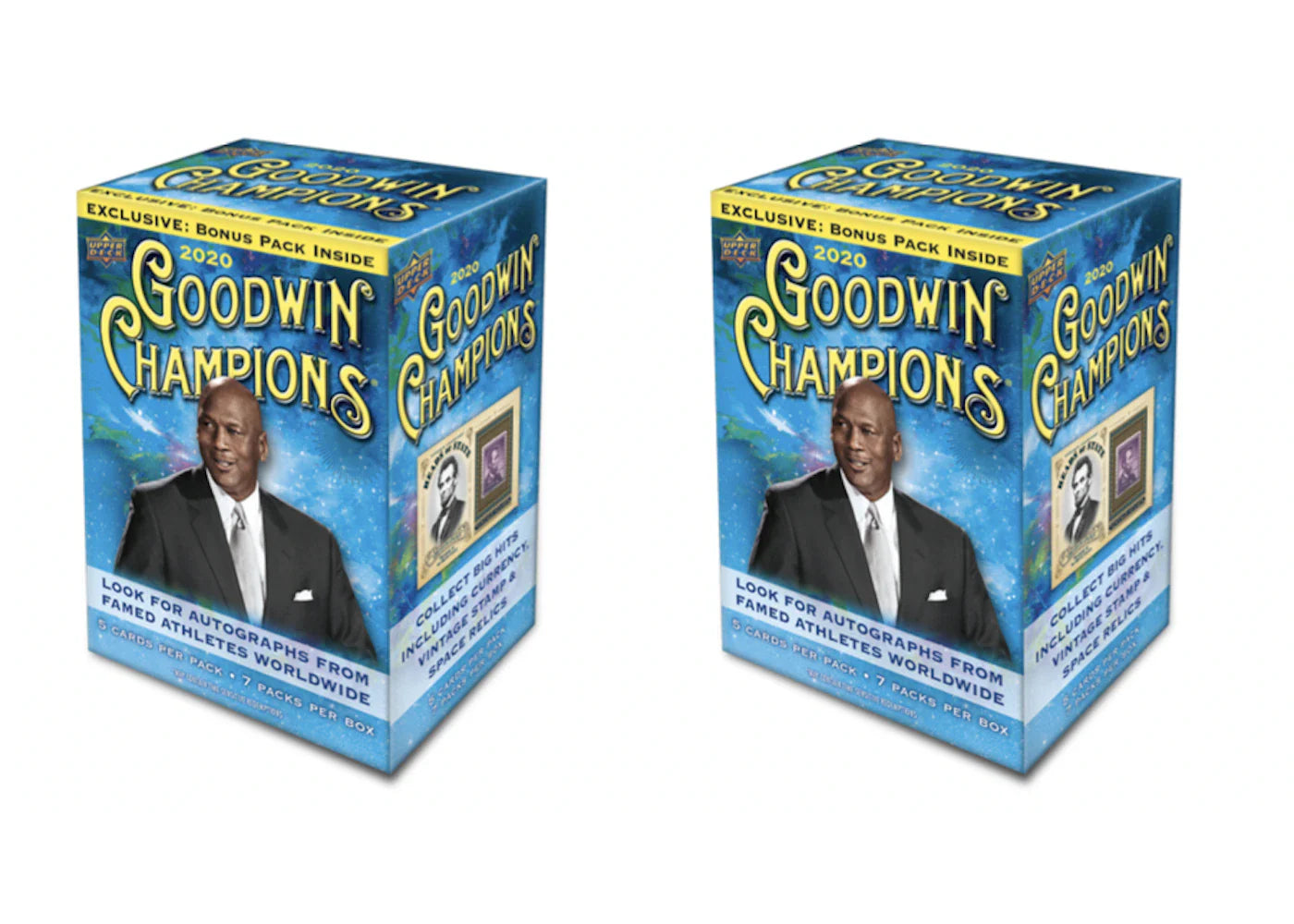 2020 Upper Deck Goodwin Champions Blaster Box 2x Lot