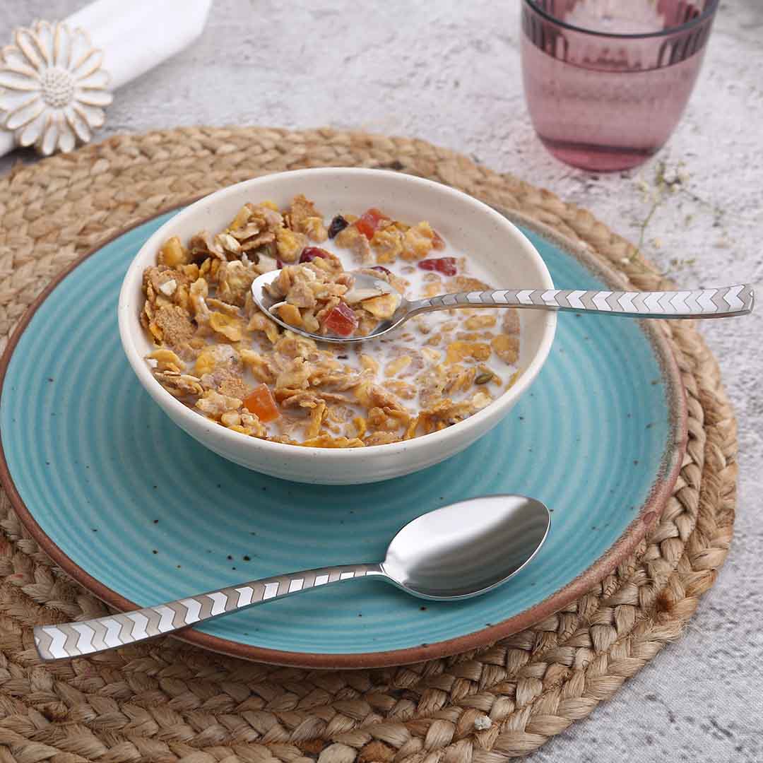 Wonderchef Roma Dinner Spoon - Laser Etching - Set of 6 pcs - view 3