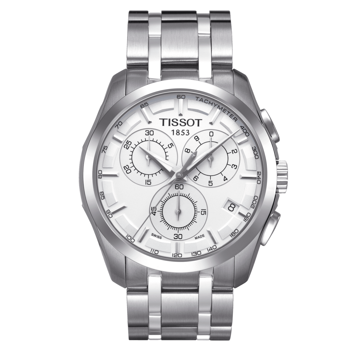 Tissot T-Classic Silver Dial Men 41mm - view 2