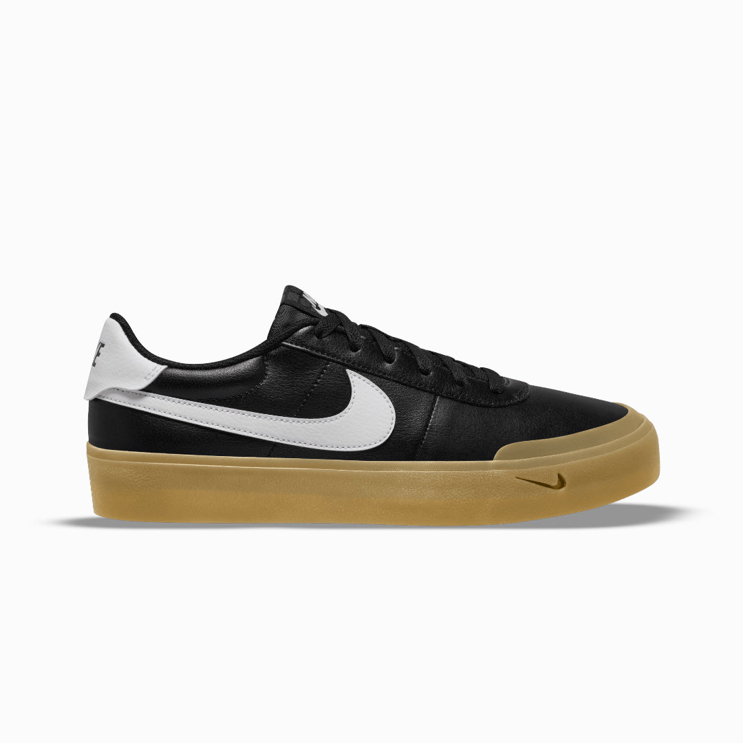 Court shot black – Nike | COURT SHOT { BLACK/WHITE-GUM LIGHT BROWN