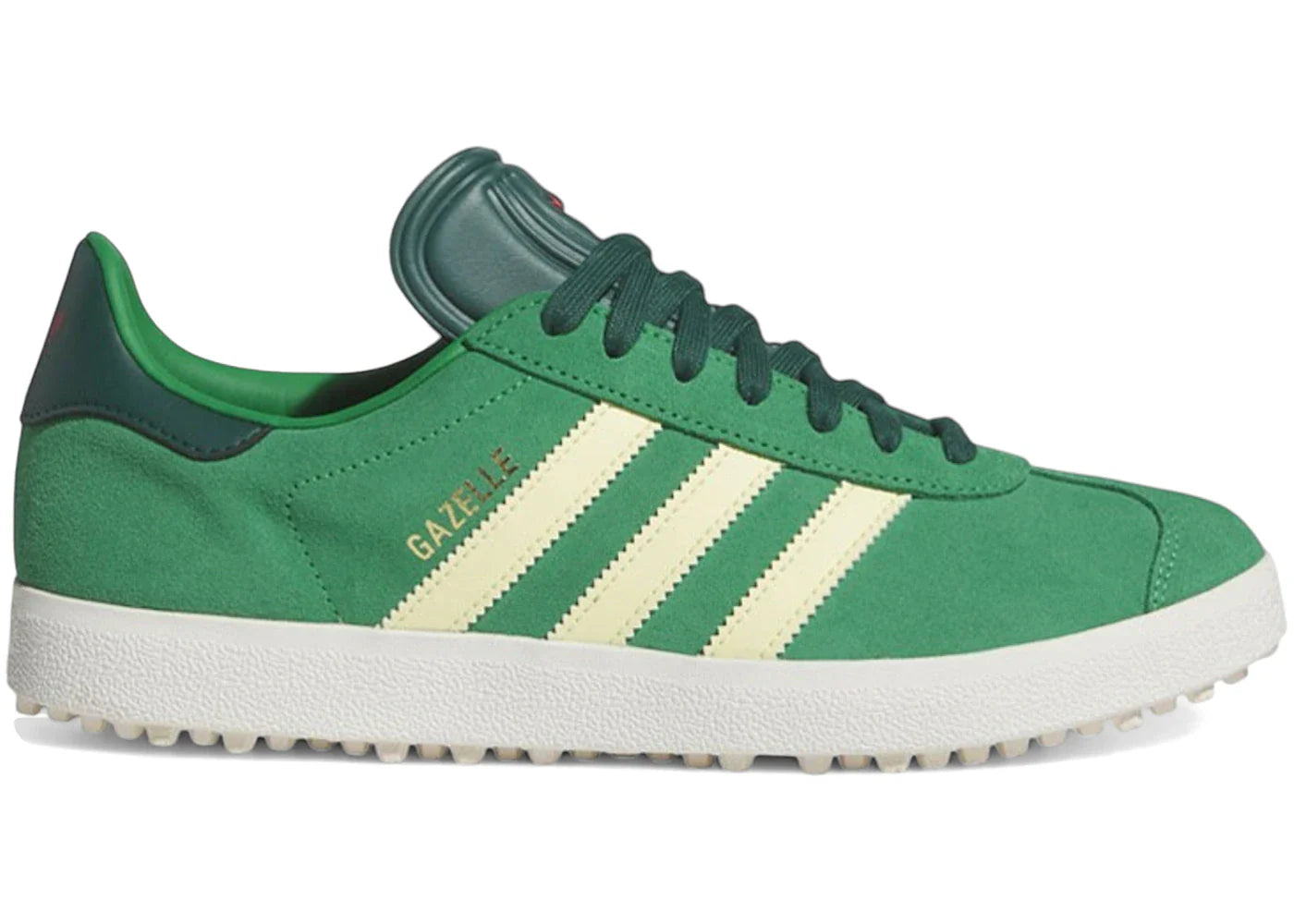Adidas Gazelle Spikeless Golf Green Almost Yellow
