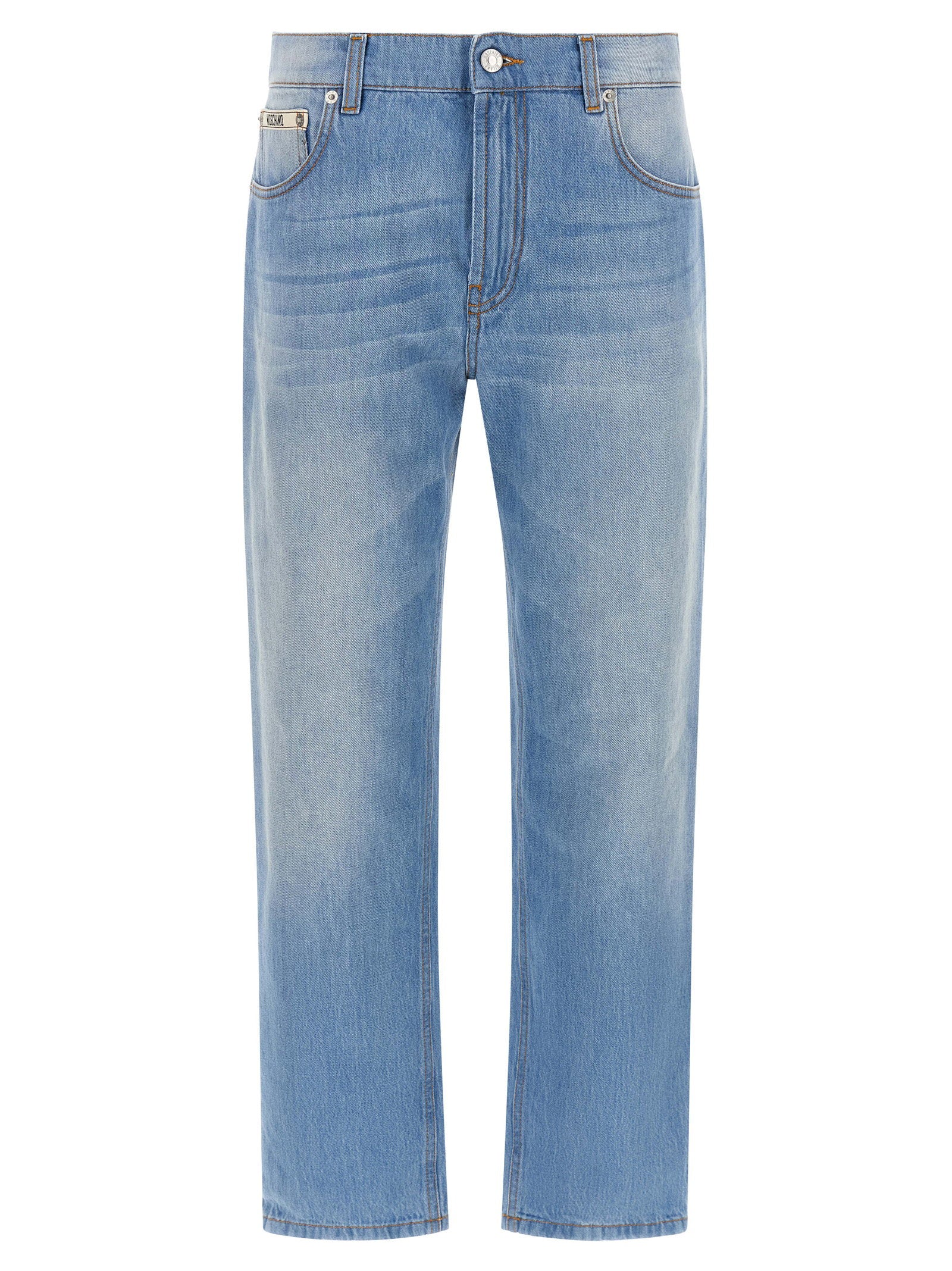 Moschino Straight Leg Jeans – 100% cotton