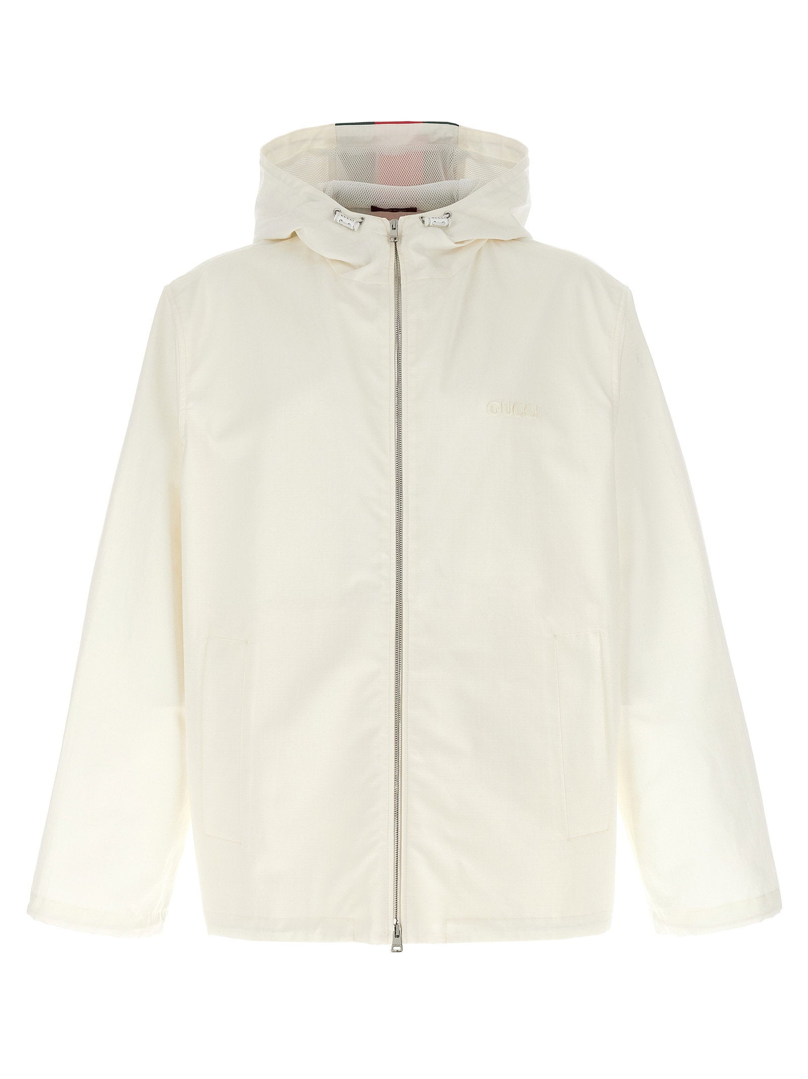 Gucci Nastro Web Water Repellent Jacket – 100% cotton