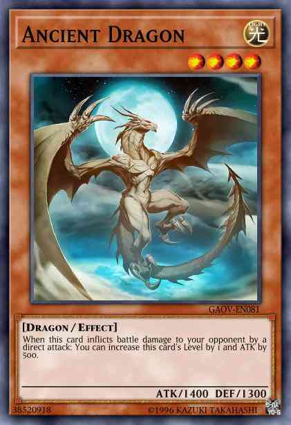 Yu-Gi-Oh! Ancient Dragon - GAOV-EN081 - Rare - Unlimited