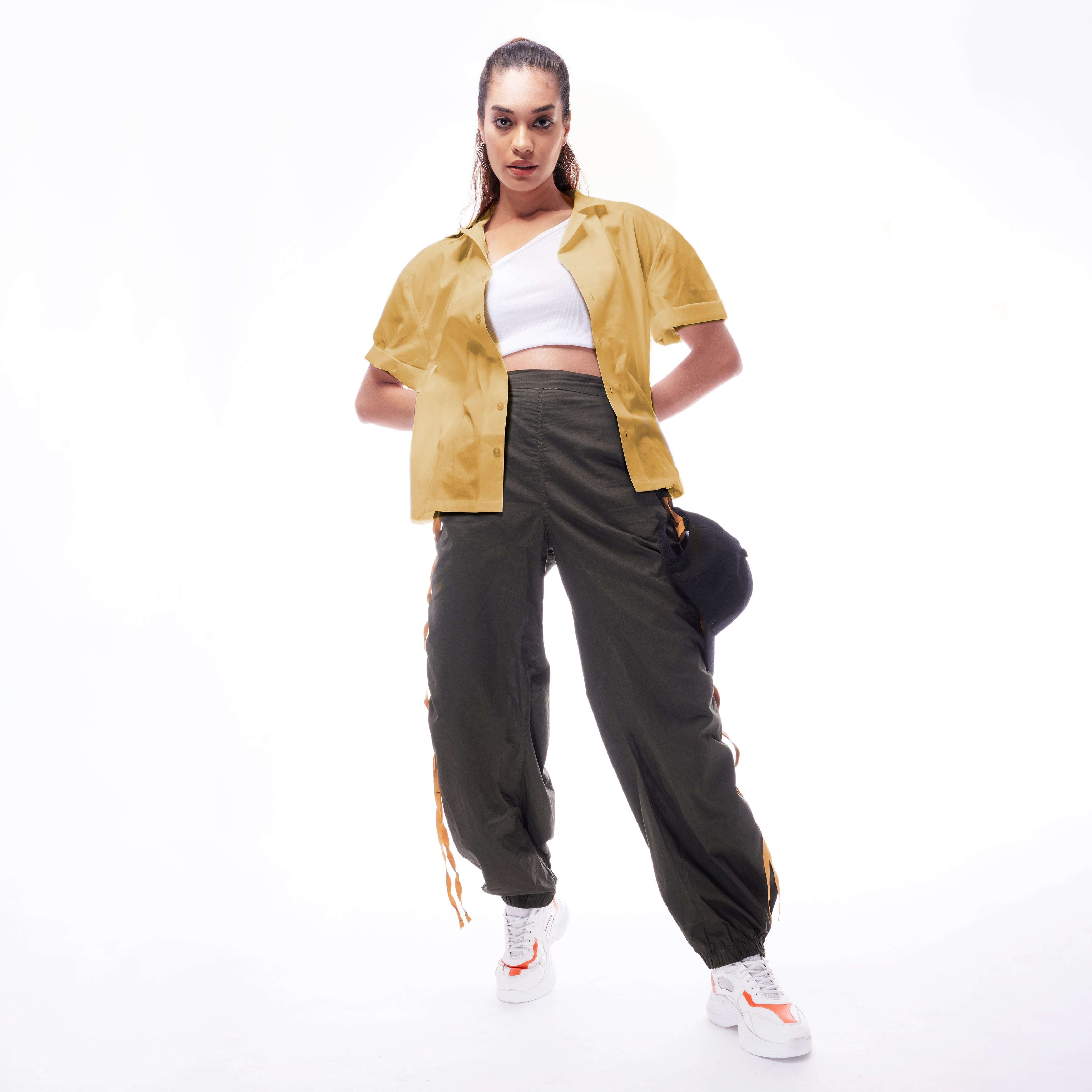 Normcore Khaki Unisex Shirts