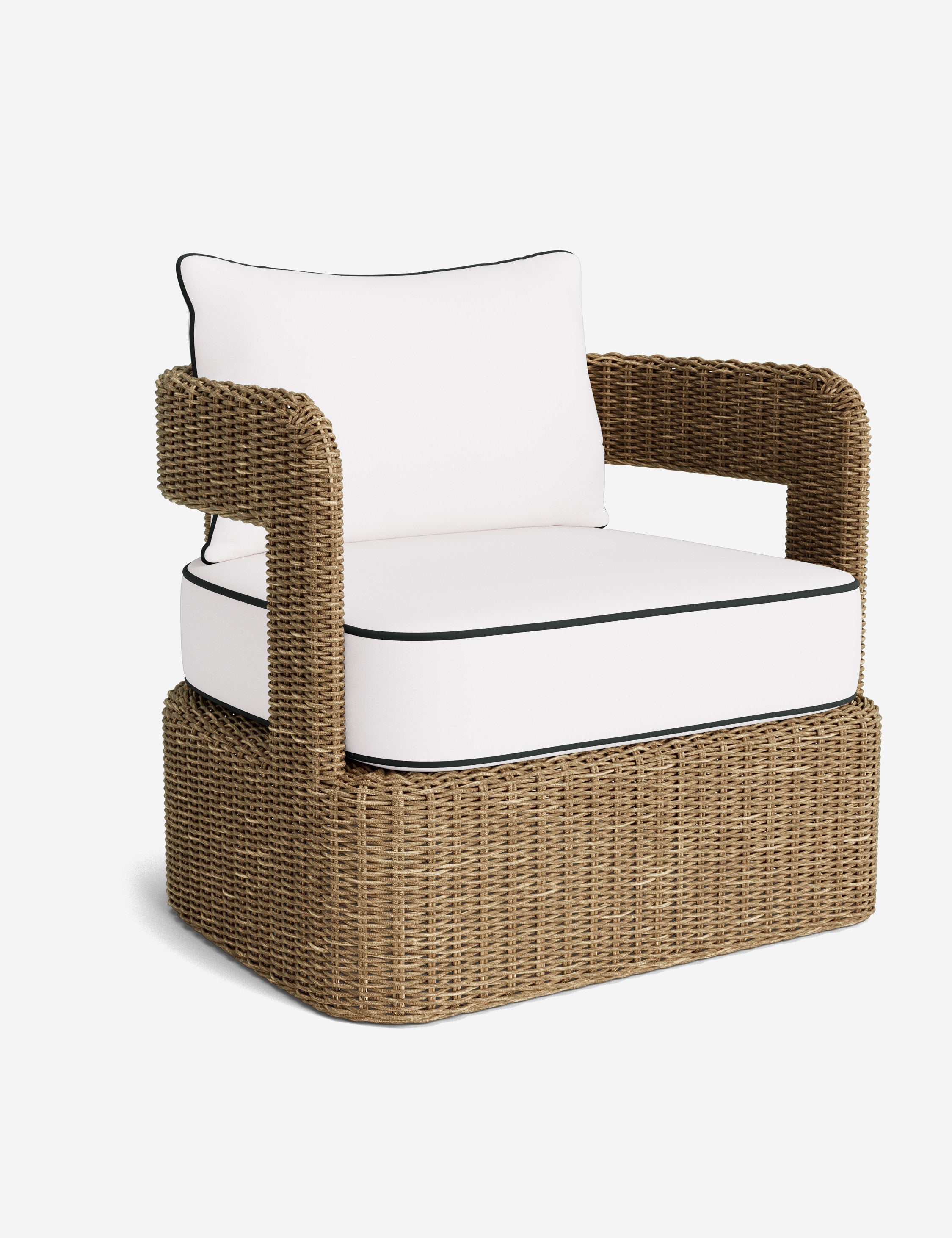 Lulu and Georgia Hadler Outdoor Swivel Lounge Chair - view 63