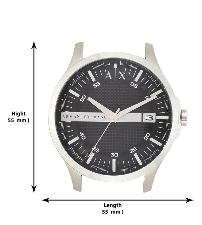 Armani Exchange Hampton Black Dial Men 46mm - view 3