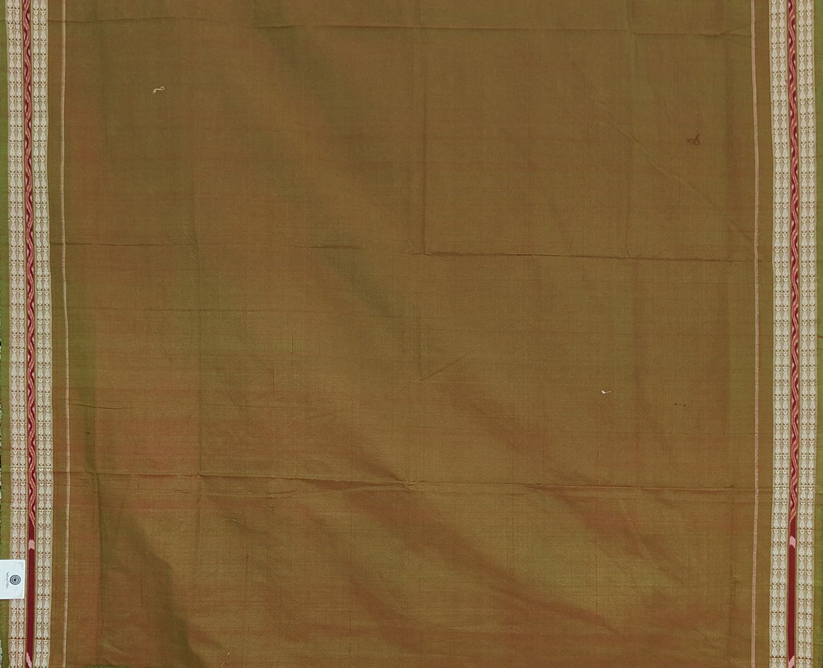 IndianVillèz Duck Theme Pure Sambalpuri Ikat Silk*Cotton (Bapta) Saree - view 3