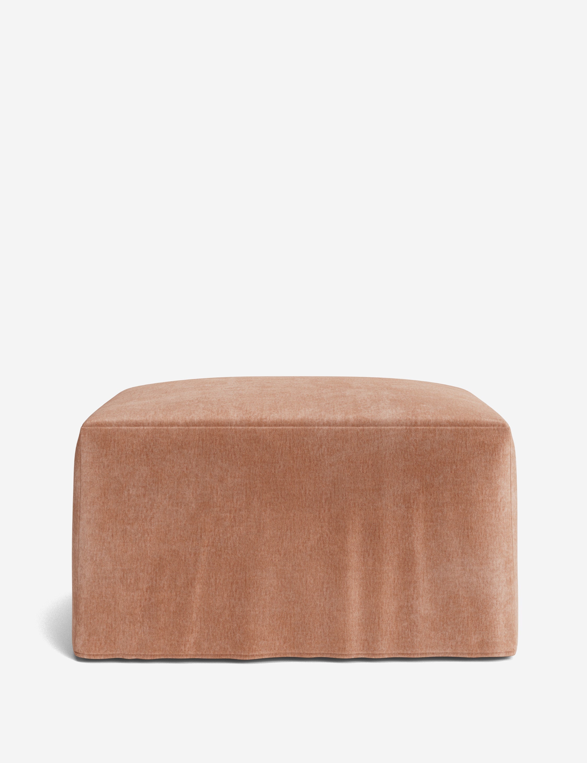 Lulu and Georgia Portola Slipcover Ottoman