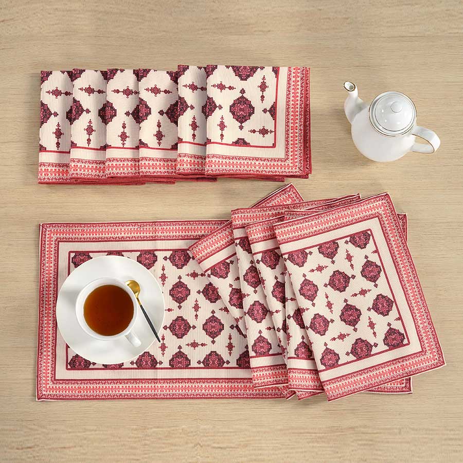 Swayam India Set of 4 mts With 4 Napkins set - view 3