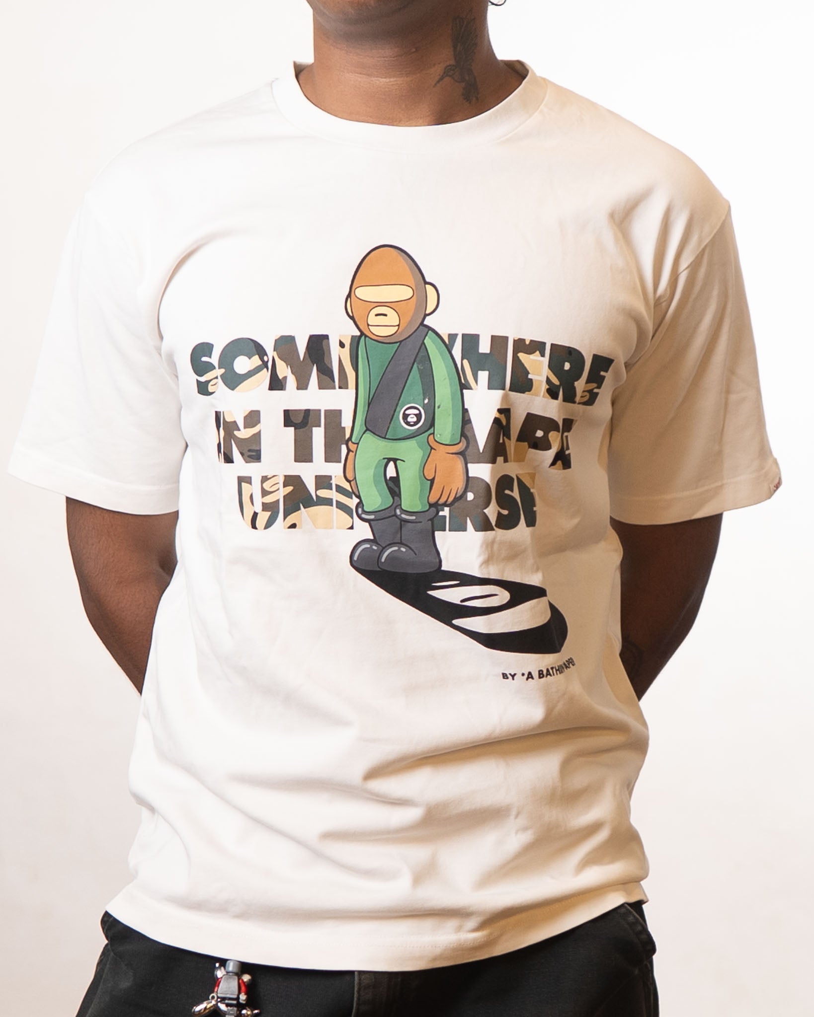 AAPE BY BAPE Bape Monkey Island T-Shirt