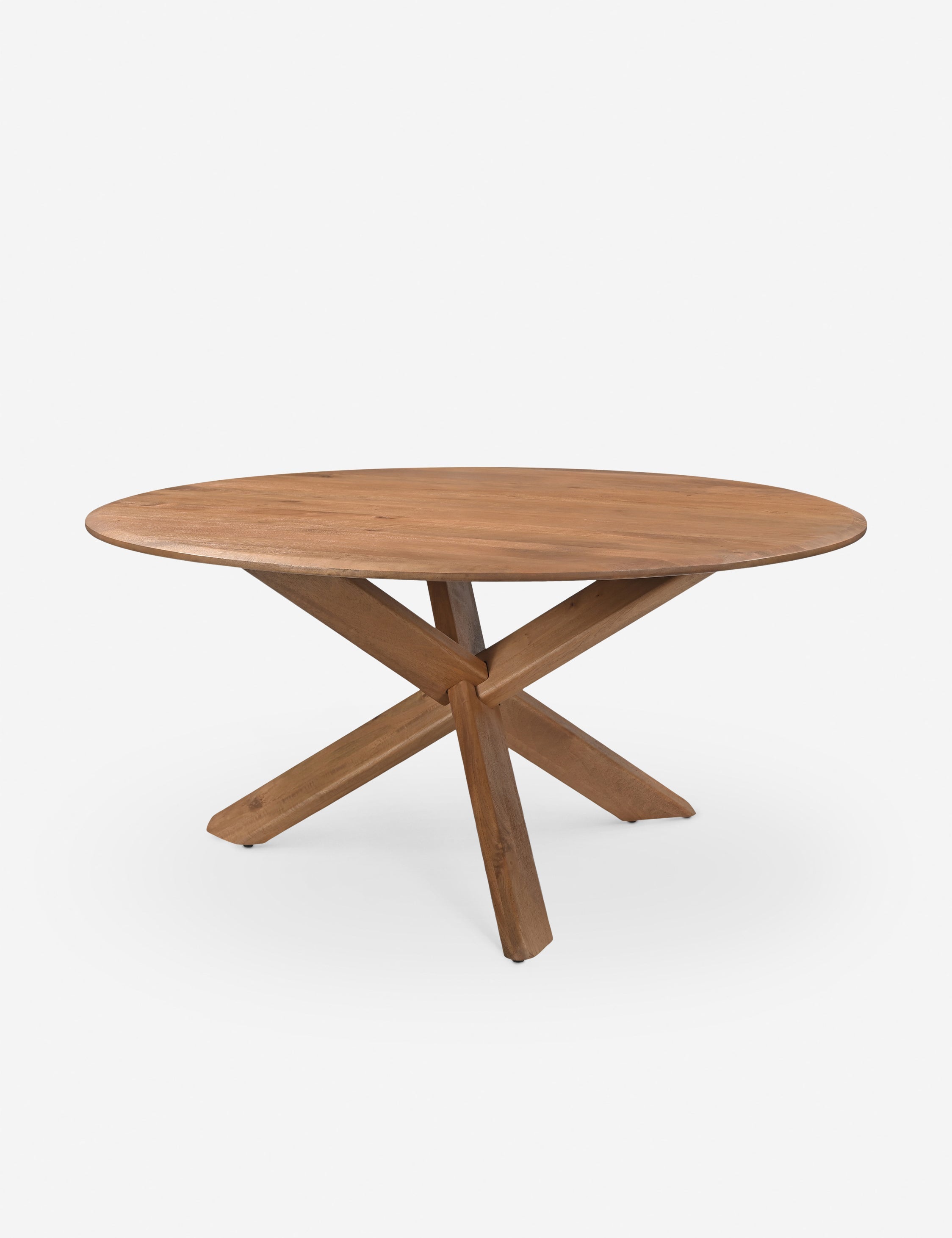 Lulu and Georgia Kenna Round Dining Table – Natural
