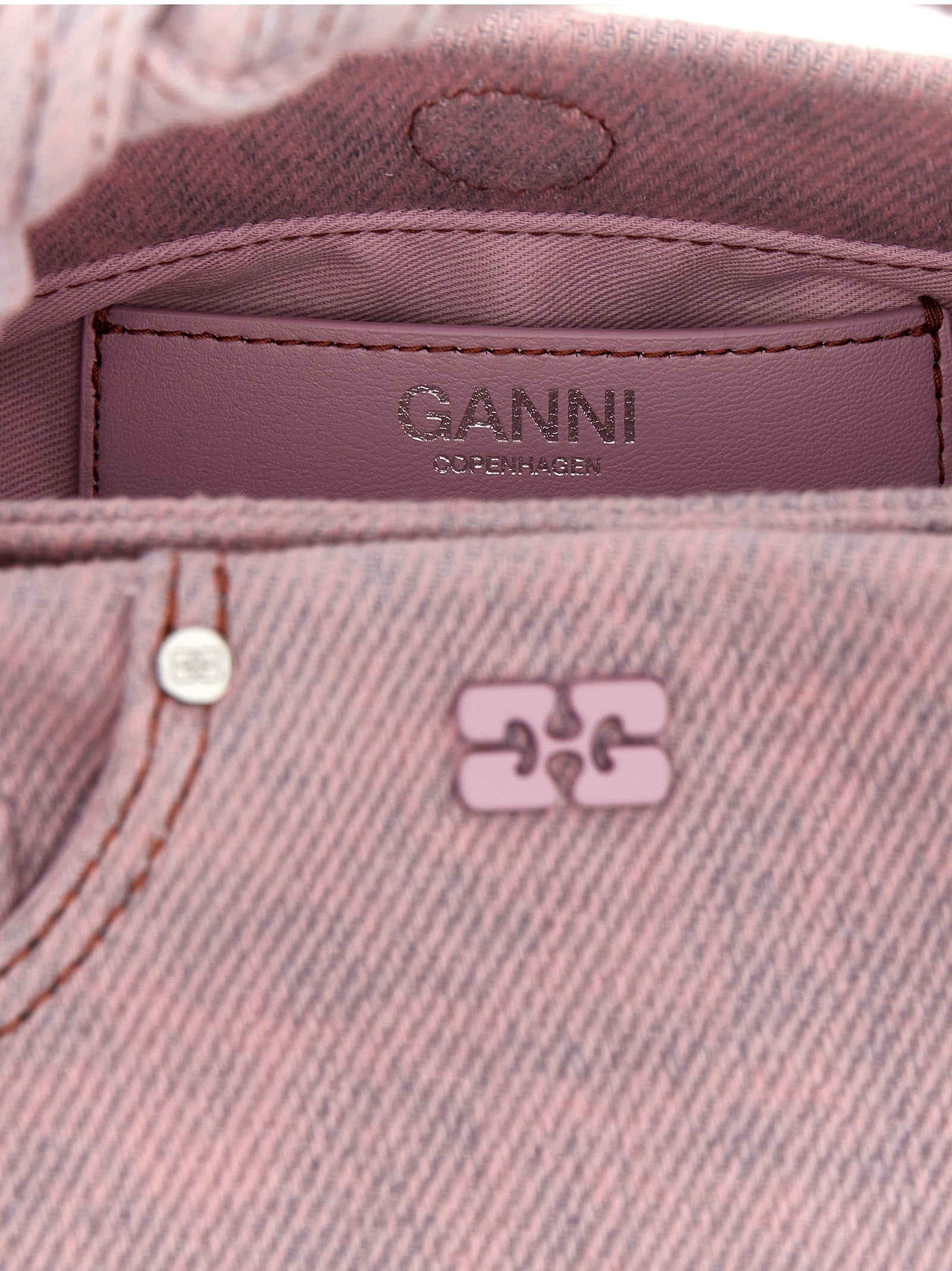 Ganni Bou Small Handbag – 100% organic cotton - view 4