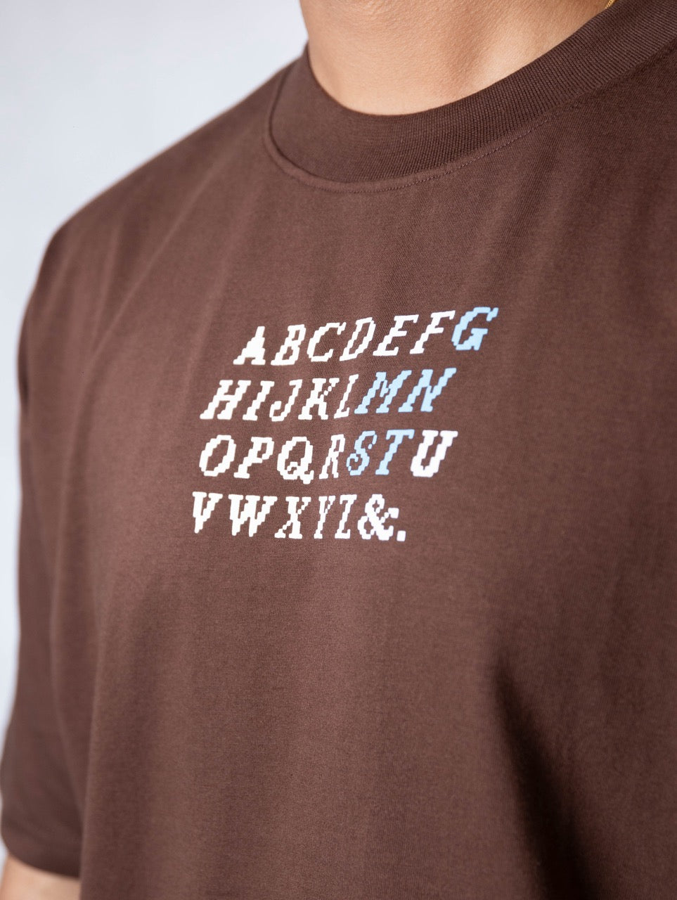MNST GEAR Lettering In Brown - view 2