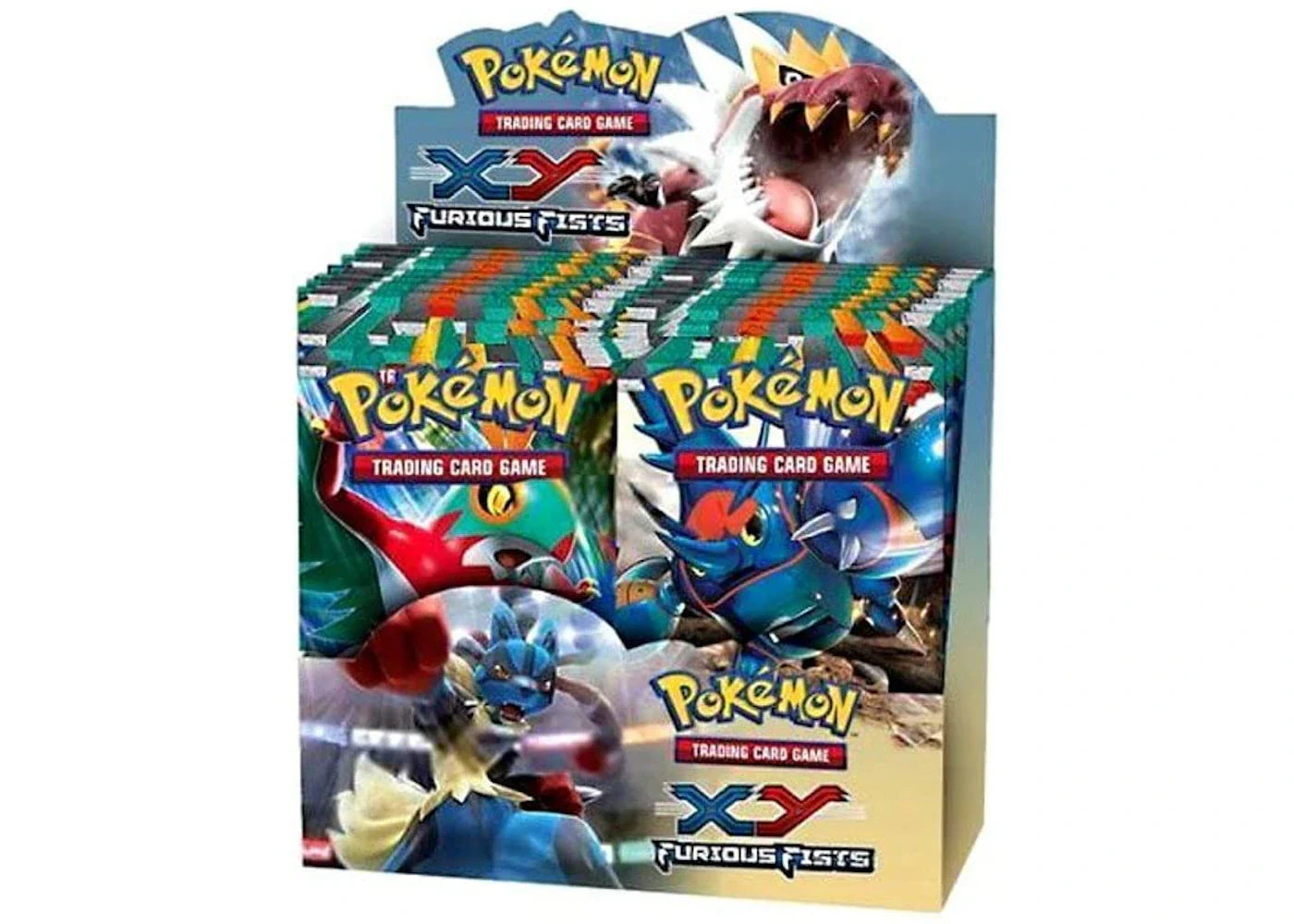 Pokémon 2014 Pokemon XY Furious Fists Booster Box