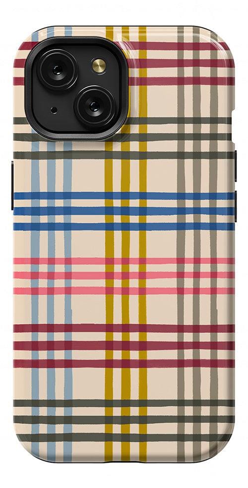 Casetry Colorful Plaid | Kitty and Vibe Holiday Case - view 5