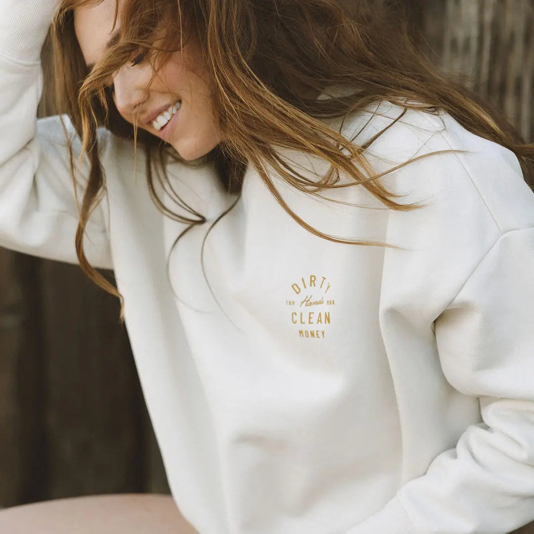 Radial Women's Juno Crewneck – Ivory - view 3