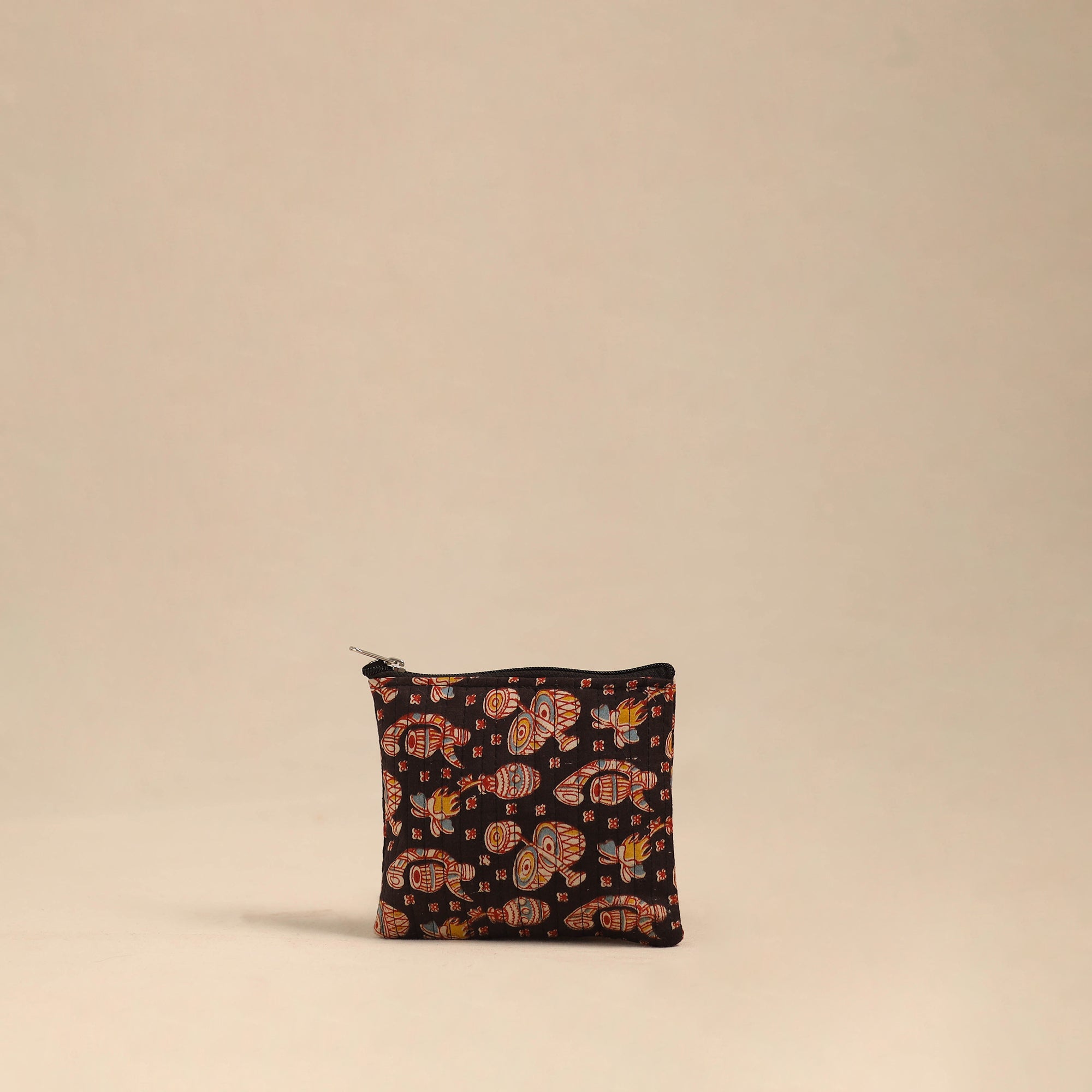 NOORI BAZAR Black - Handmade Cotton Utility Pouches (Set of 3) 27 - view 3