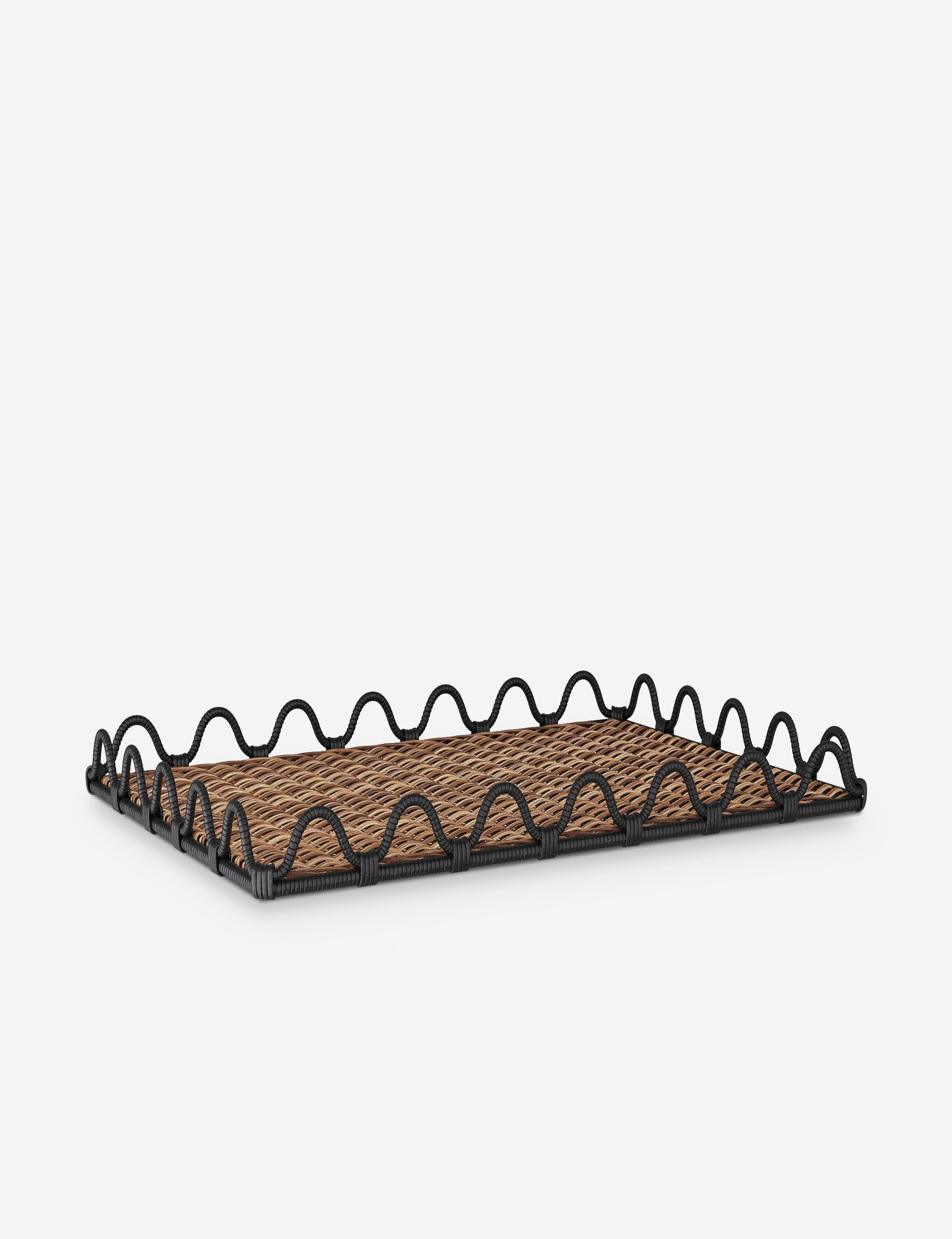 Lulu and Georgia Mar Tray by Arteriors – Natural - view 2