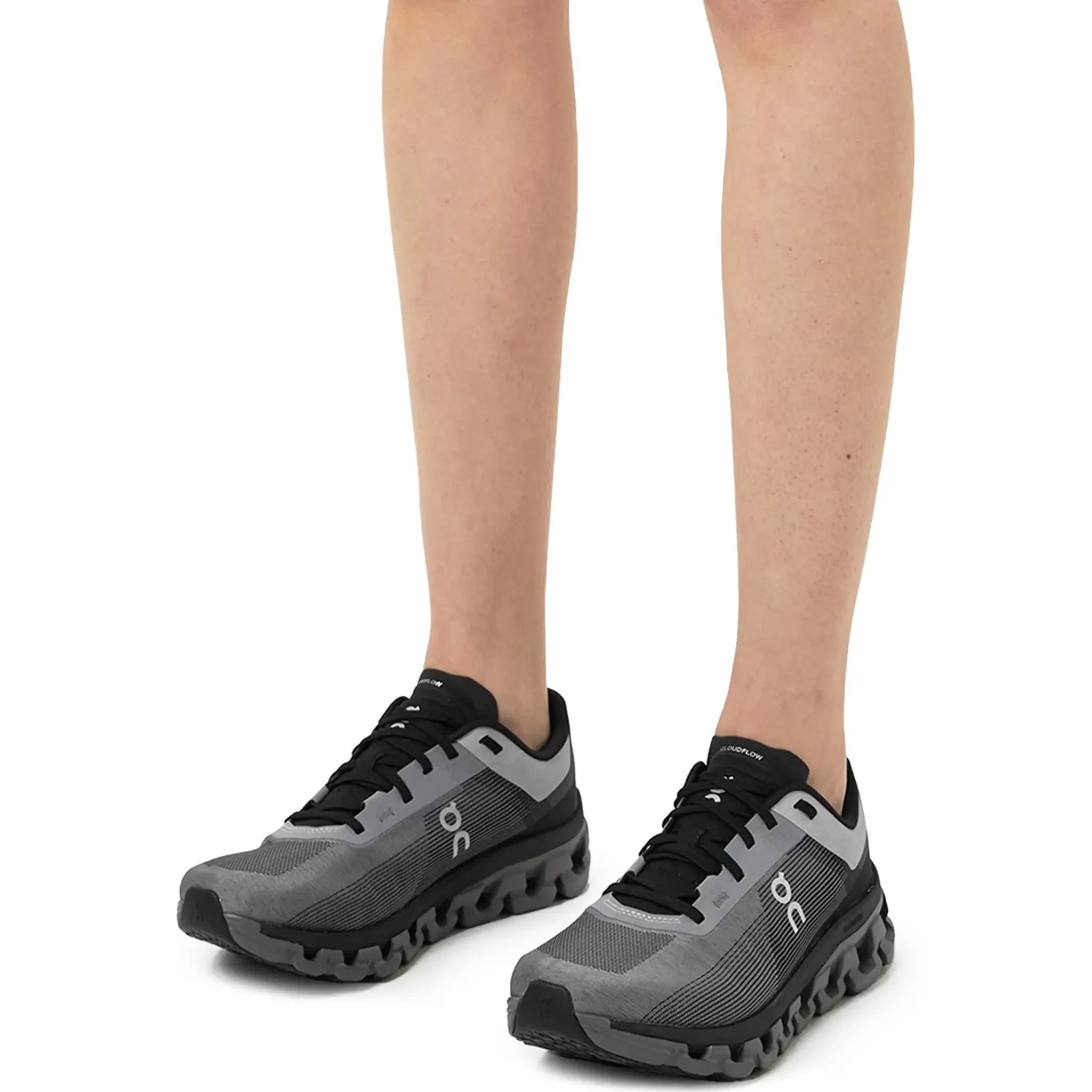 On Running Cloud 4 Pearl Black Shoes (W) - view 6