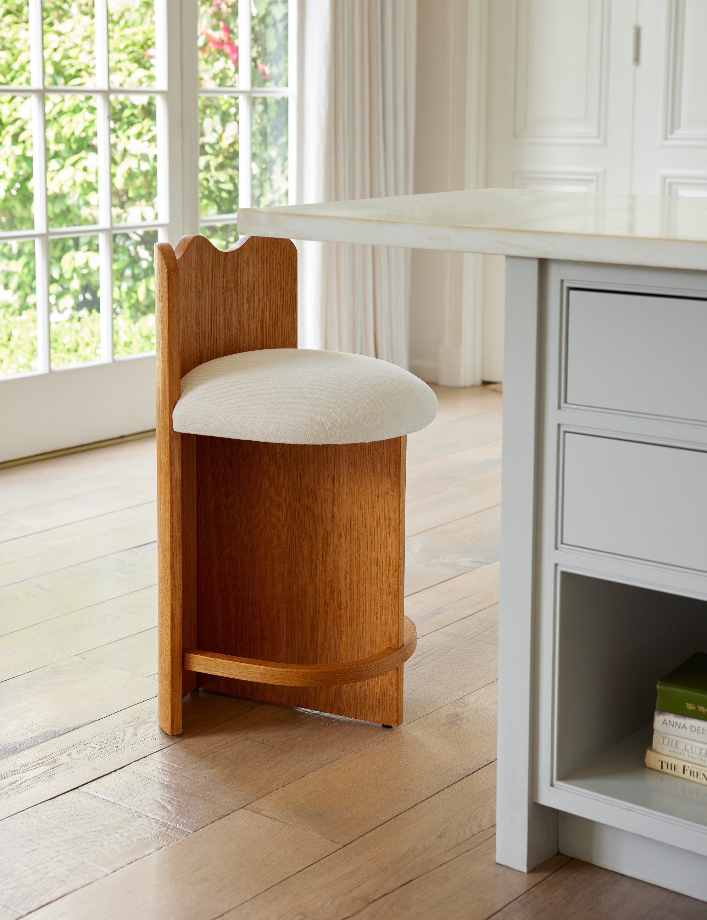 Lulu and Georgia Ripple Counter Stool by Sarah Sherman Samuel - view 2