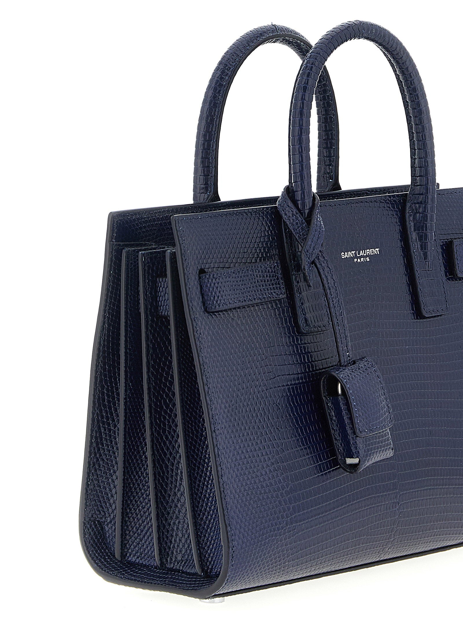 Saint Laurent Nano Sac De Jour Handbag – 100% lizard - view 3