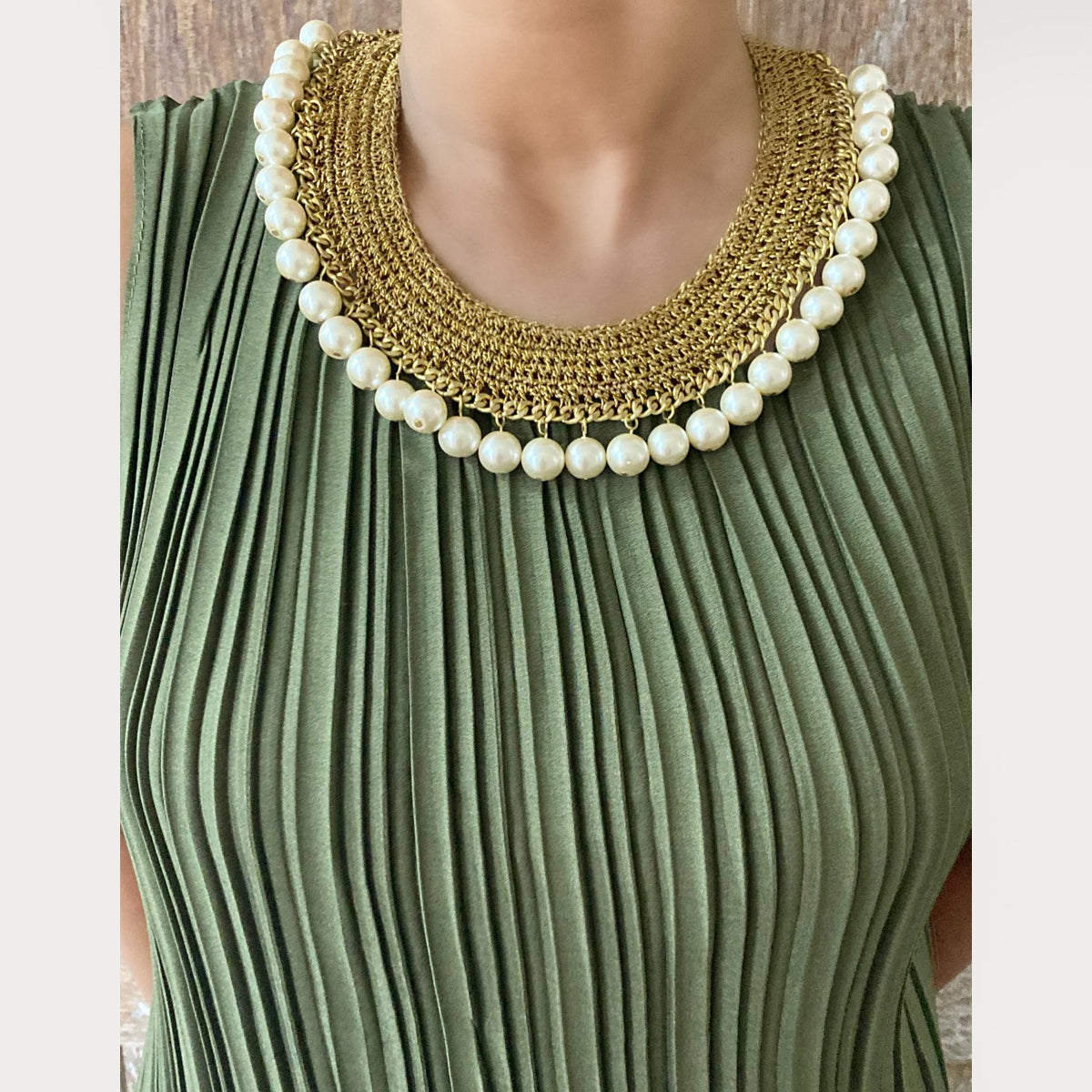 Maya Bazaar Ameya Handcrafted Necklace by Mayabazaar