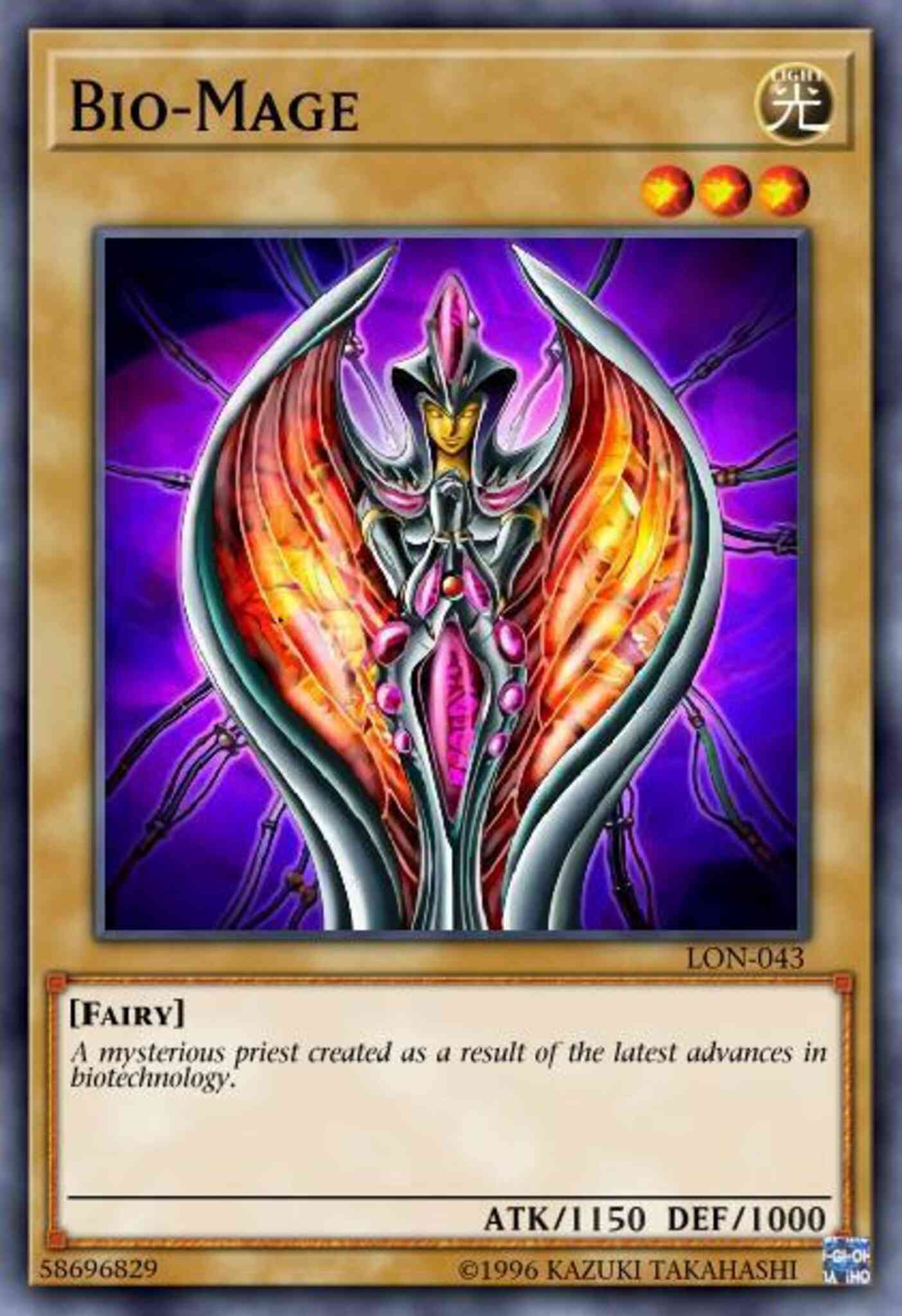 Yu-Gi-Oh! Bio-Mage - LON-043 - Common - 1st Edition