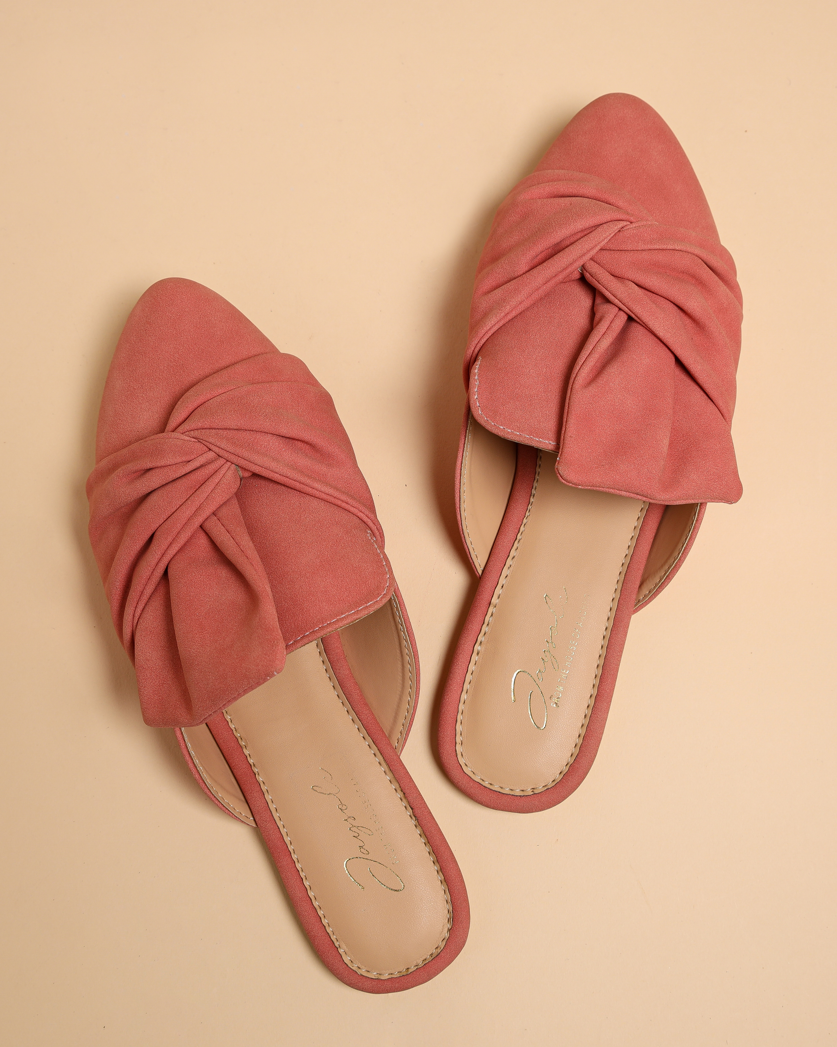 Aachho Winterberry Knoted Mules - view 2