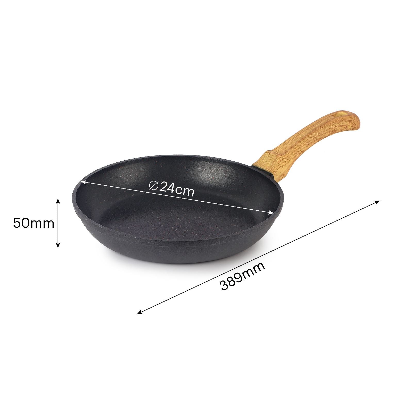 Cello Castello Die Cast Induction Base Taper Fry Pan - view 15