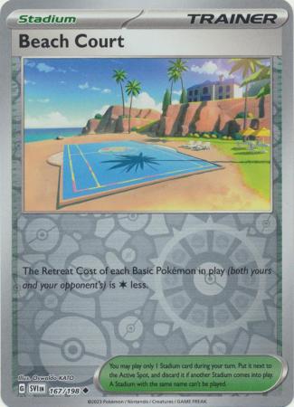 Uncommon sv01-167 reverse – Pokémon Beach Court - 167/198 - Uncommon [sv01-167] [Reverse Holo]