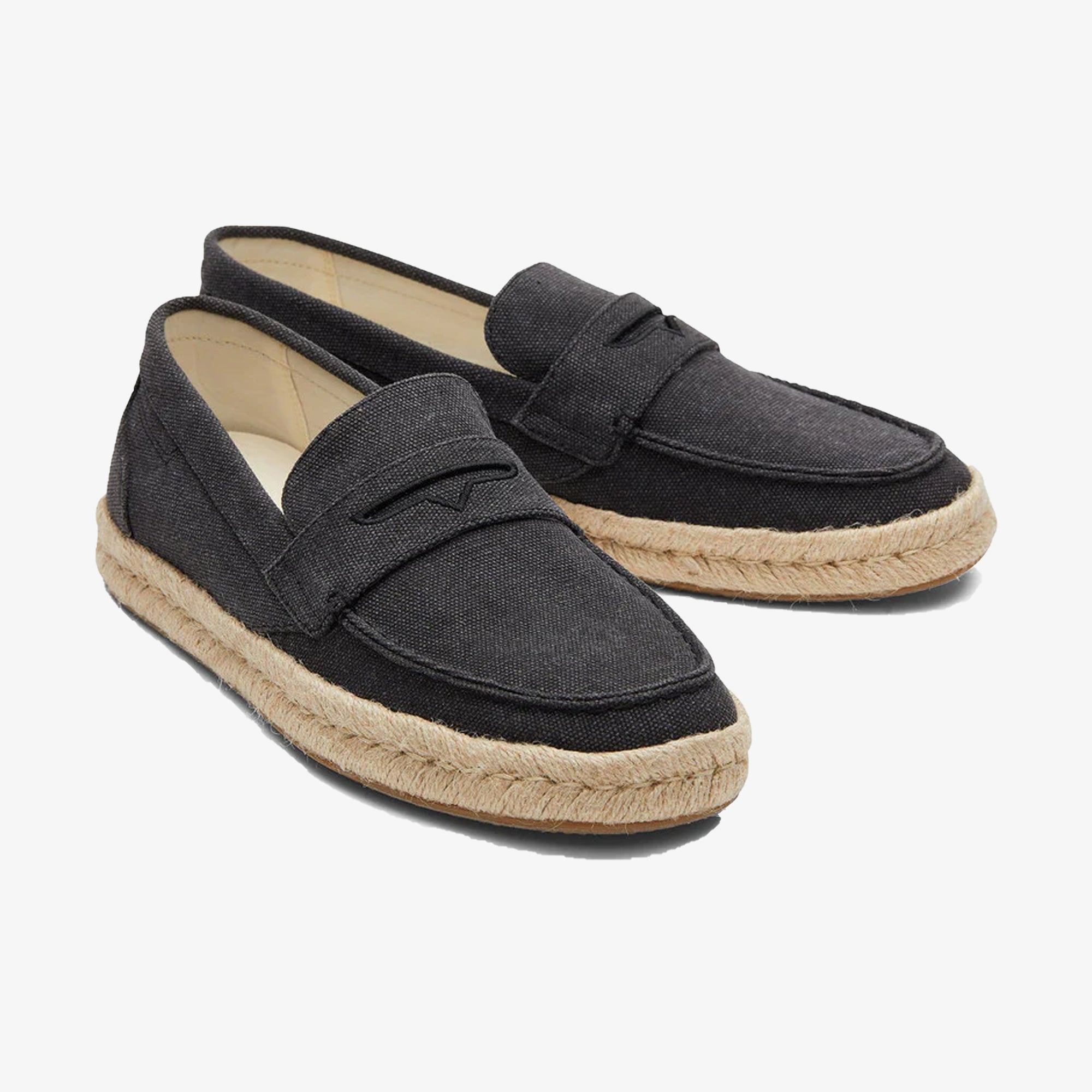 Stanford 2 0 – Toms | STANFORD 2.0 ROPE ESPADRILLE { BLACK