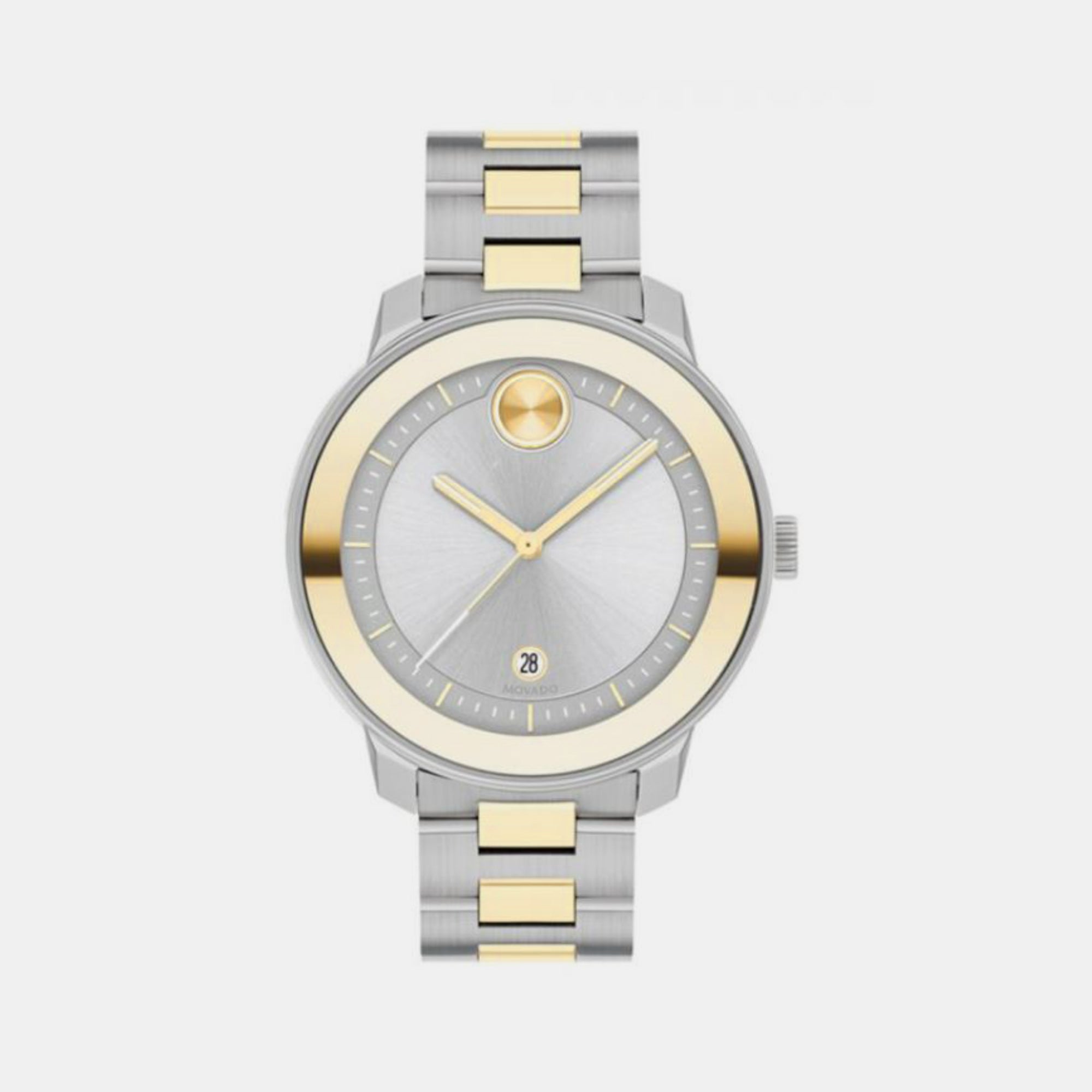 Movado Bold Women Quartz Silver Dial Analog Stainless Steel Watch 3600749