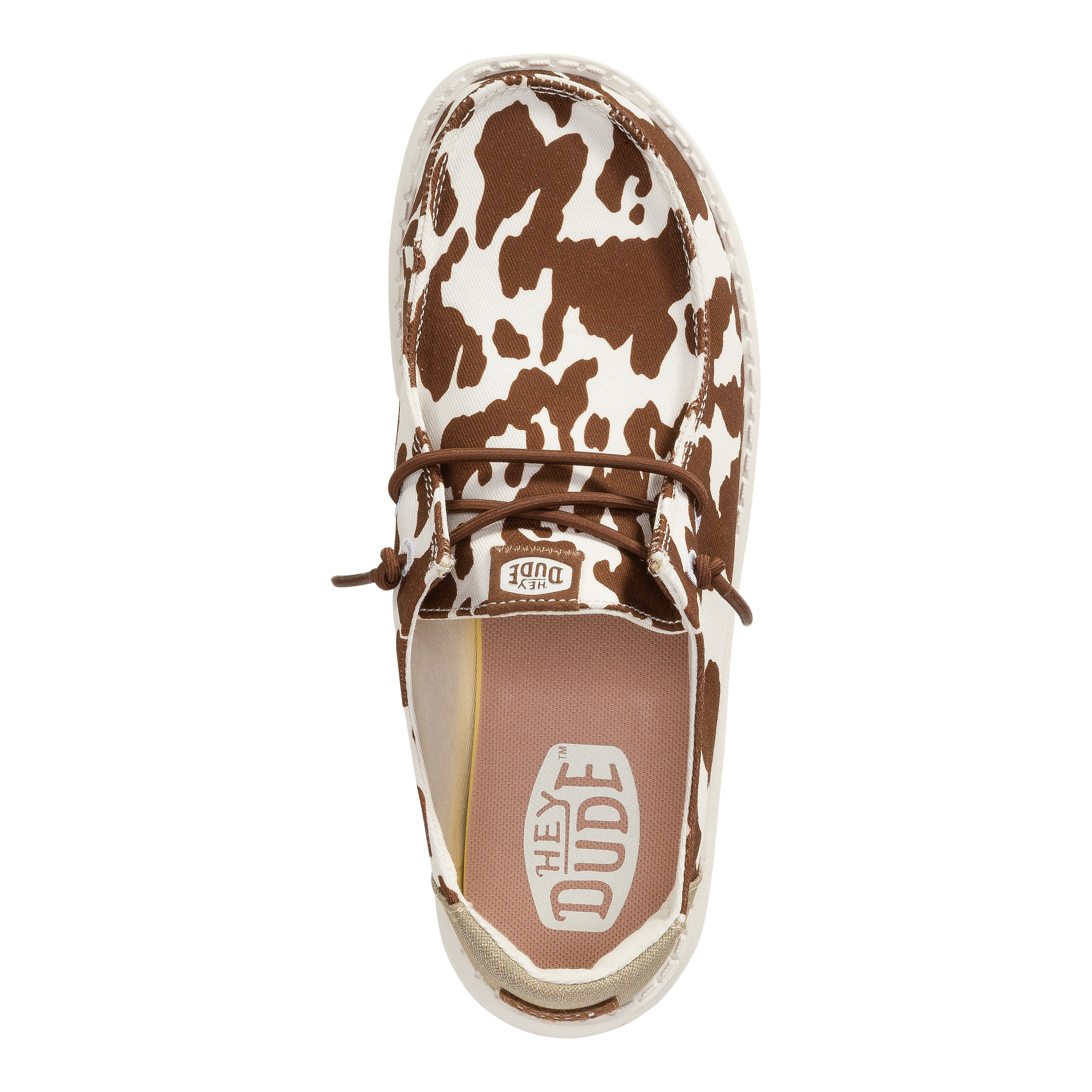 HEYDUDE shoes Wendy Cowgirl Sparkle - Brown/White - view 6