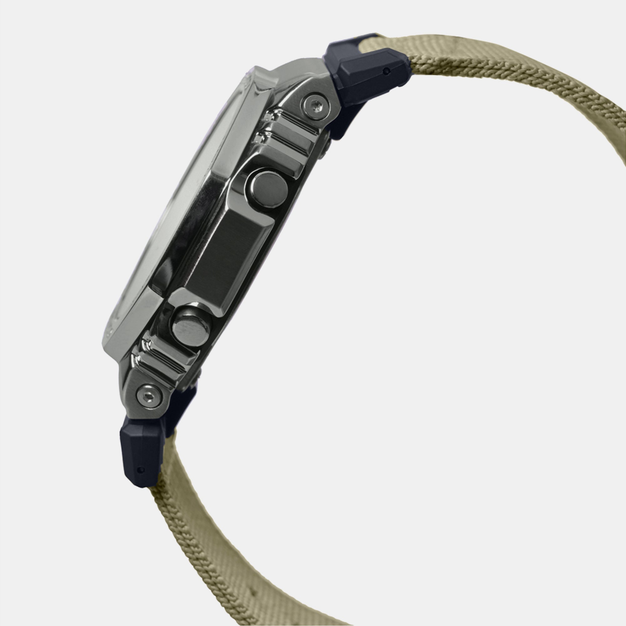 Casio G-Shock Men Quartz Grey Dial Analog-Digital Fabric Watch G1374 - view 2