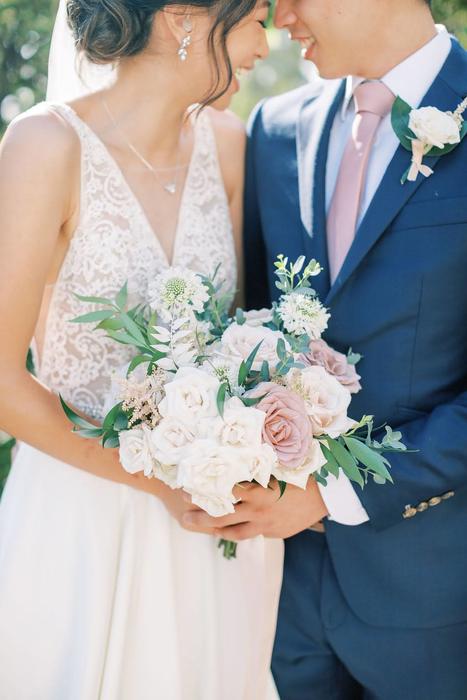 fiftyflowers.com Organic Ivory and Mauve California Wedding - view 2