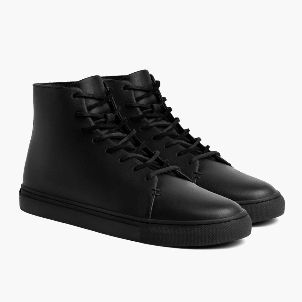S premier high – Thursday Boots - Seconds - Men's Sneakers [S] Premier High Top | Black Vachetta